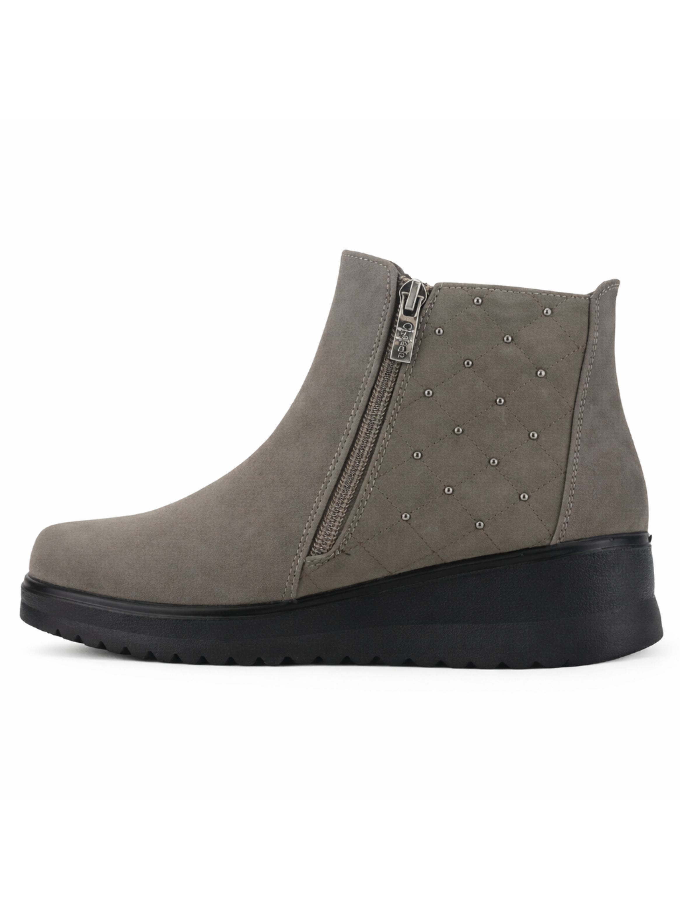 Botin Taupe Mujer Casual Chalada Rayo-1