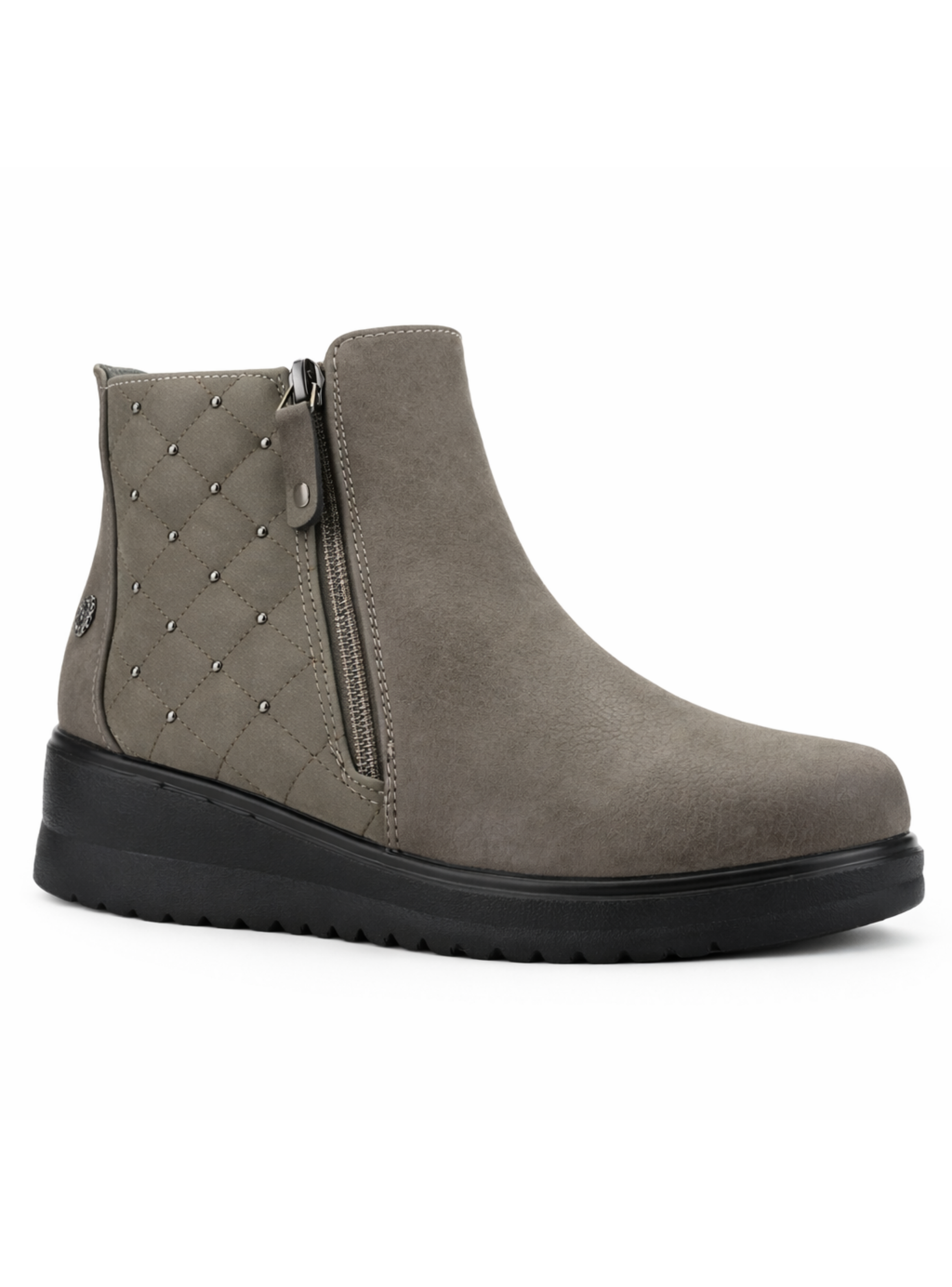 Botin Taupe Mujer Casual Chalada Rayo-2