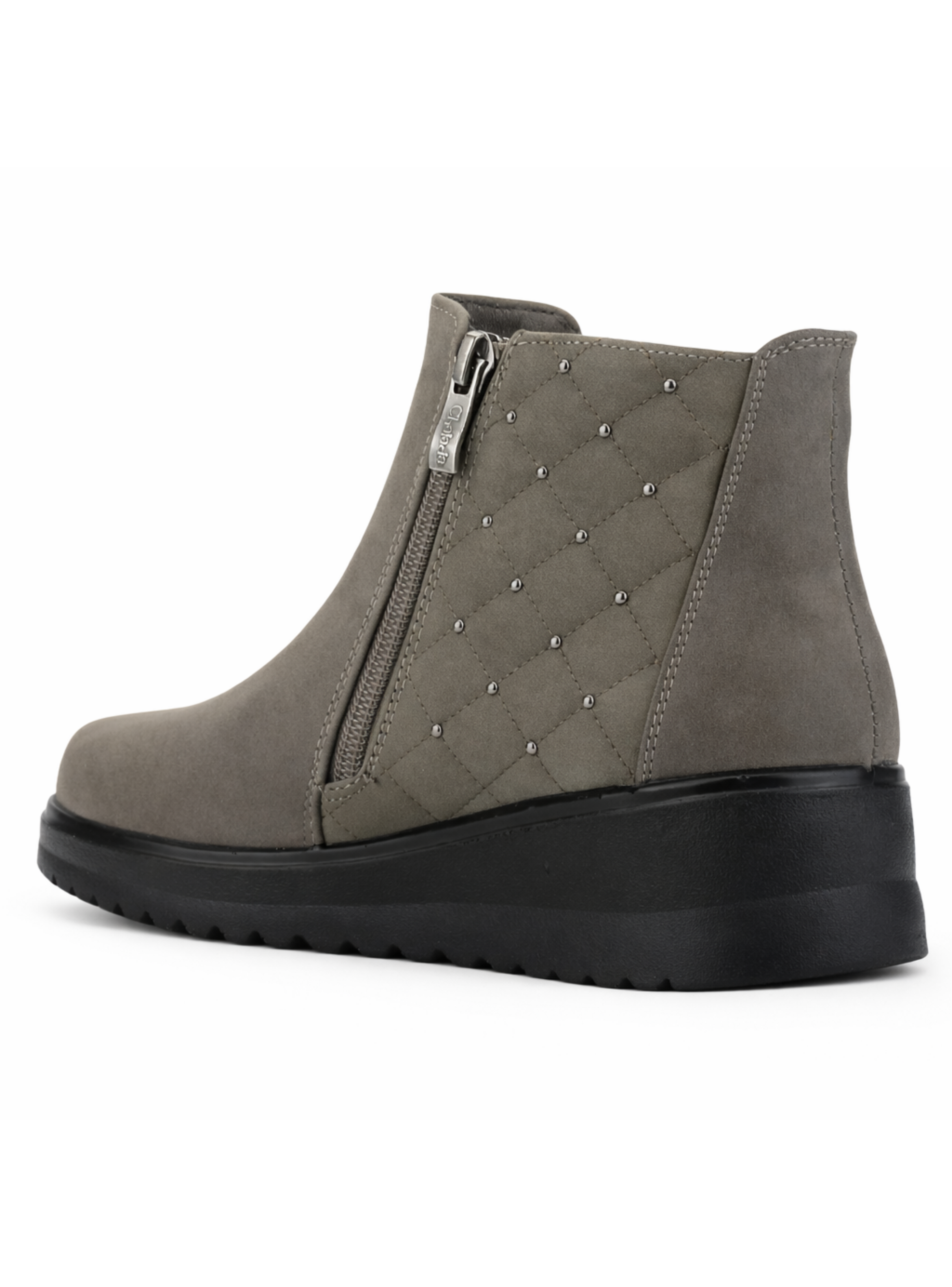 Botin Taupe Mujer Casual Chalada Rayo-3