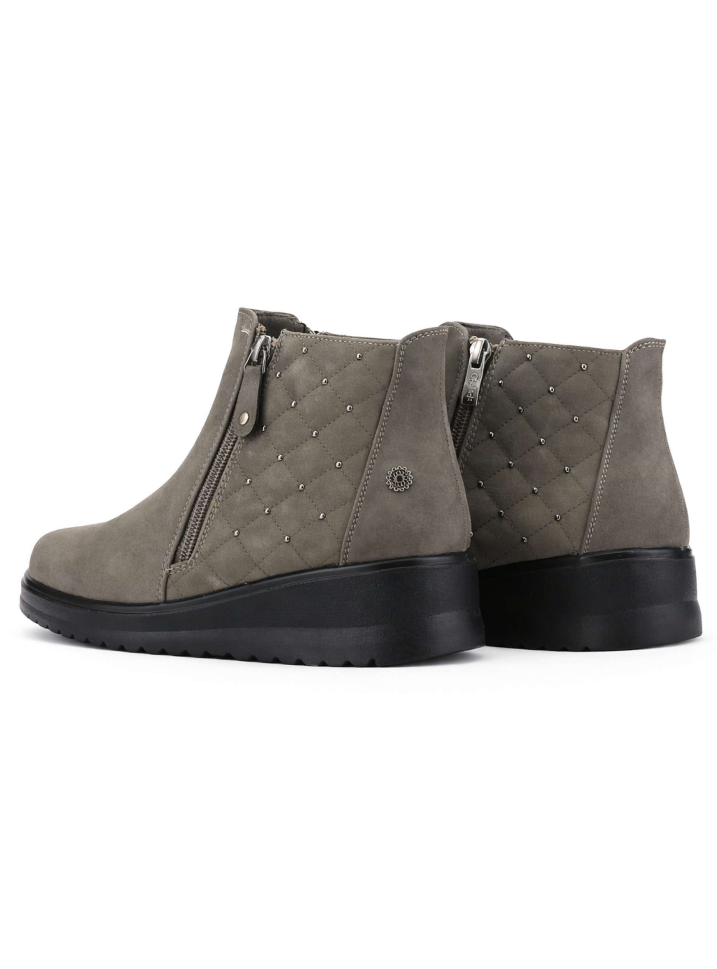 Botin Taupe Mujer Casual Chalada Rayo-5