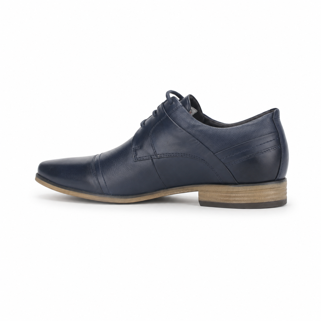 Zapato Ferracini Hombre 6065 Derby Azul Marino Casual-3