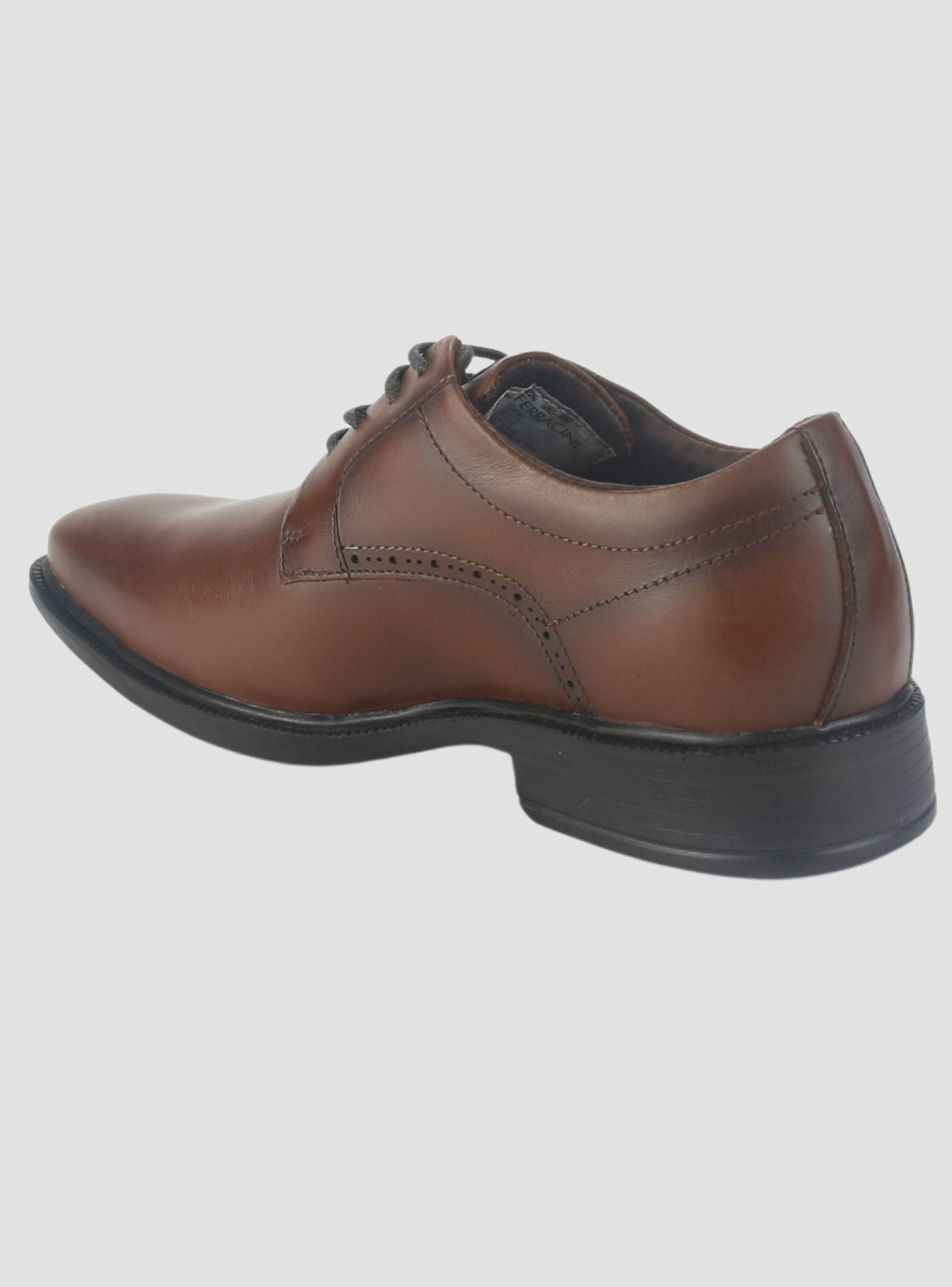 Zapato Ferracini Hombre 6865 Paris Café Casual-3