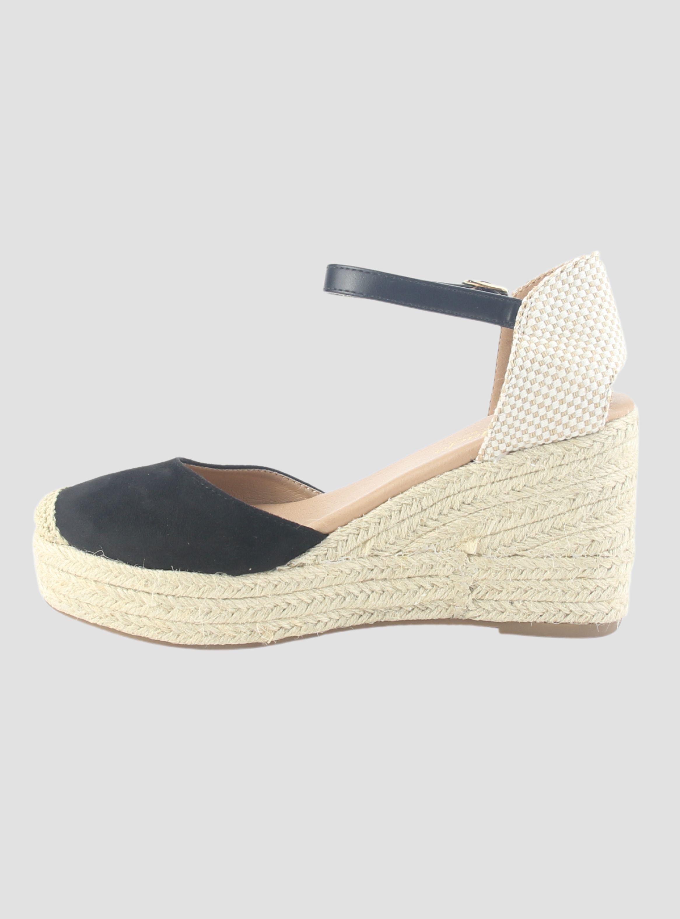 Sandalia Chalada Mujer Dijon-6 Negro Casual-1