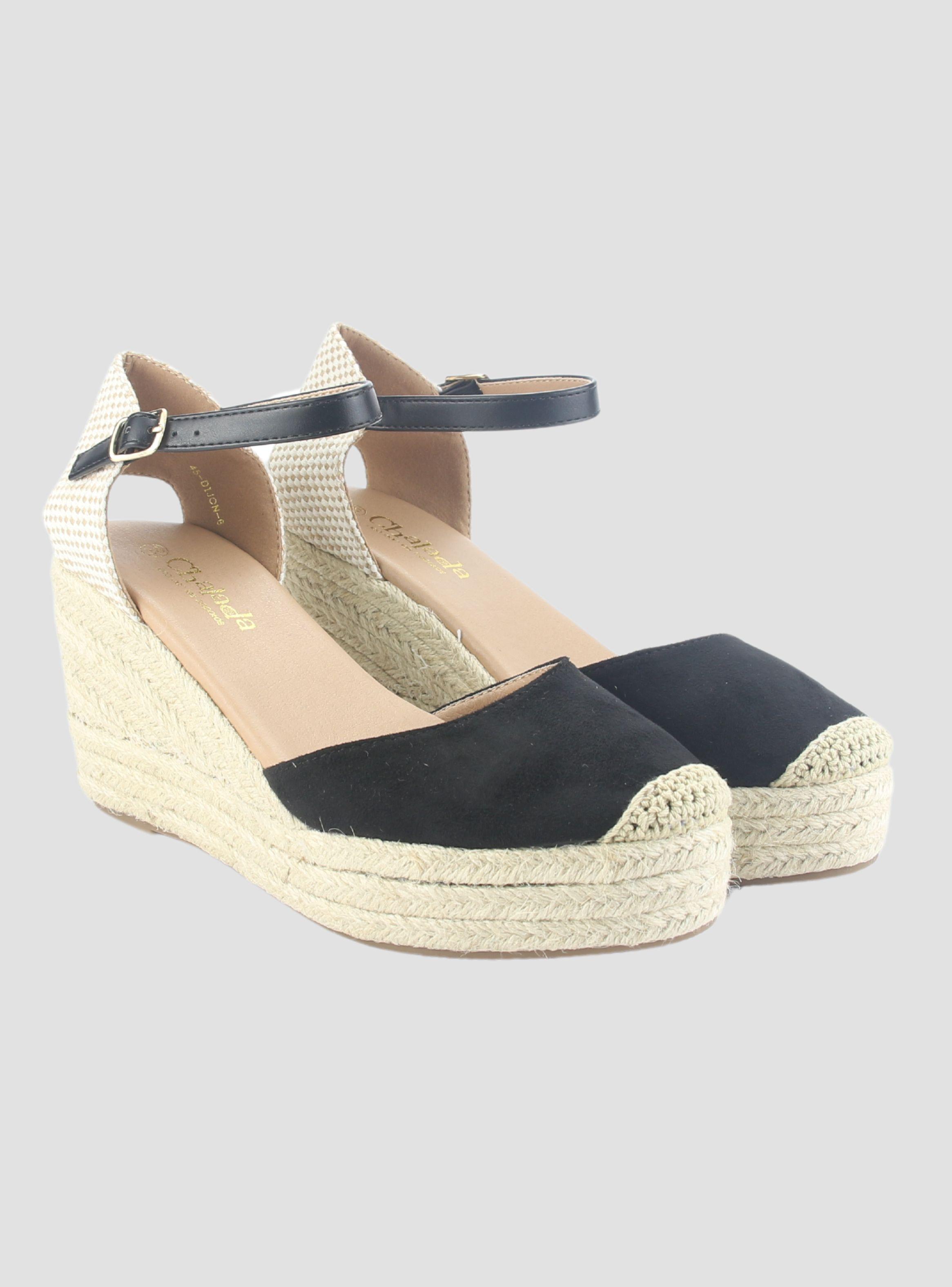 Sandalia Chalada Mujer Dijon-6 Negro Casual-4