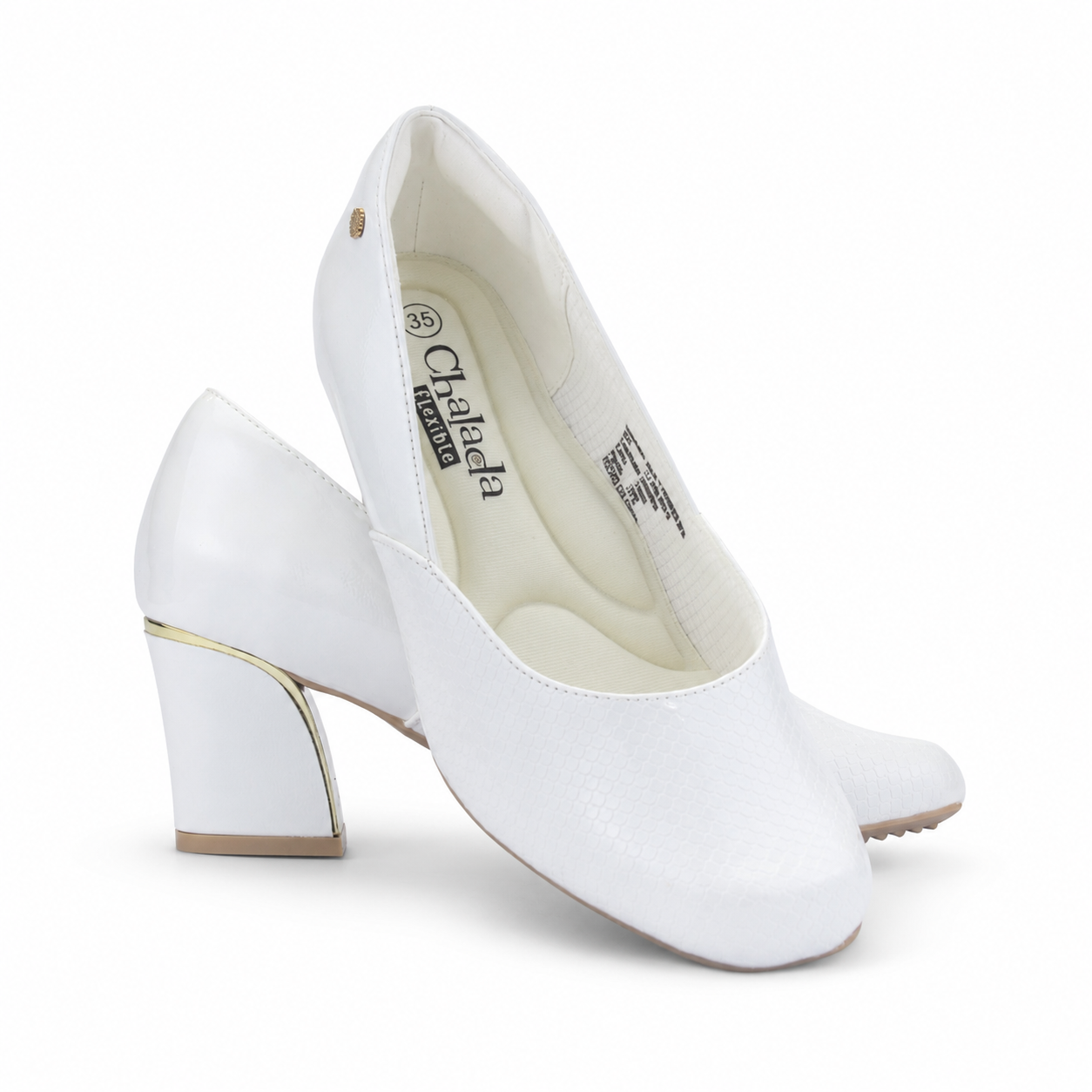 Zapato Blanco Mujer Casual Chalada Carol-6