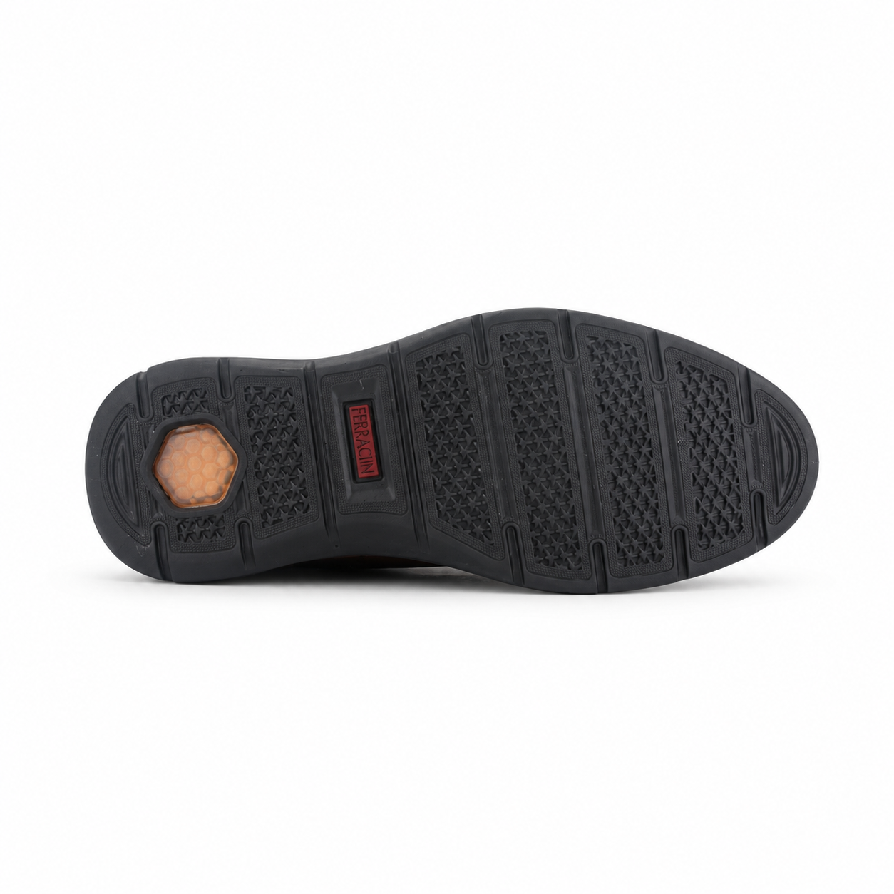 Zapato Ferracini Hombre 5541 Fluence Café Claro Casual-4