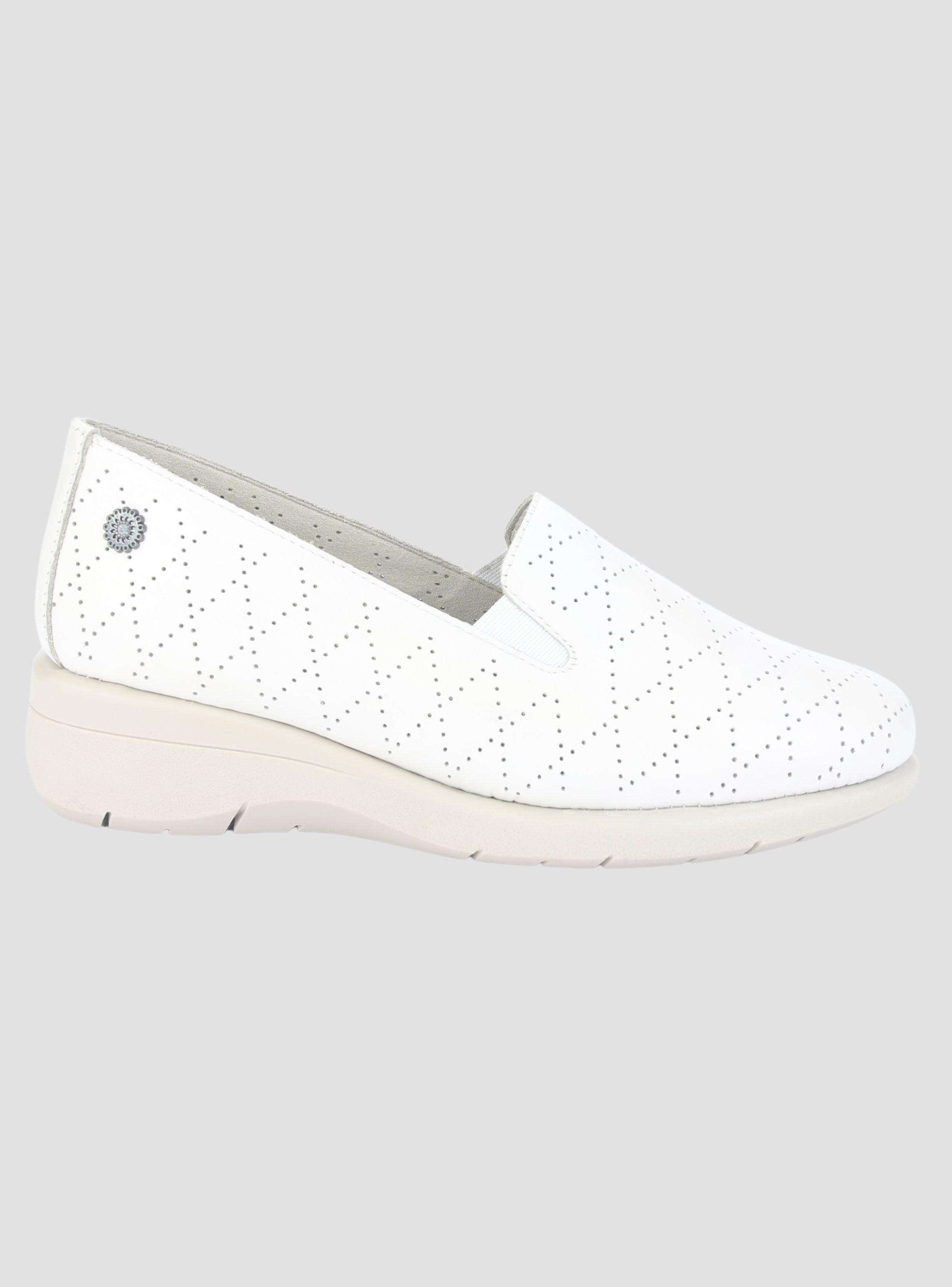 Mocasin de Cuero Chalada Mujer Cala-2 Beige Casual-0