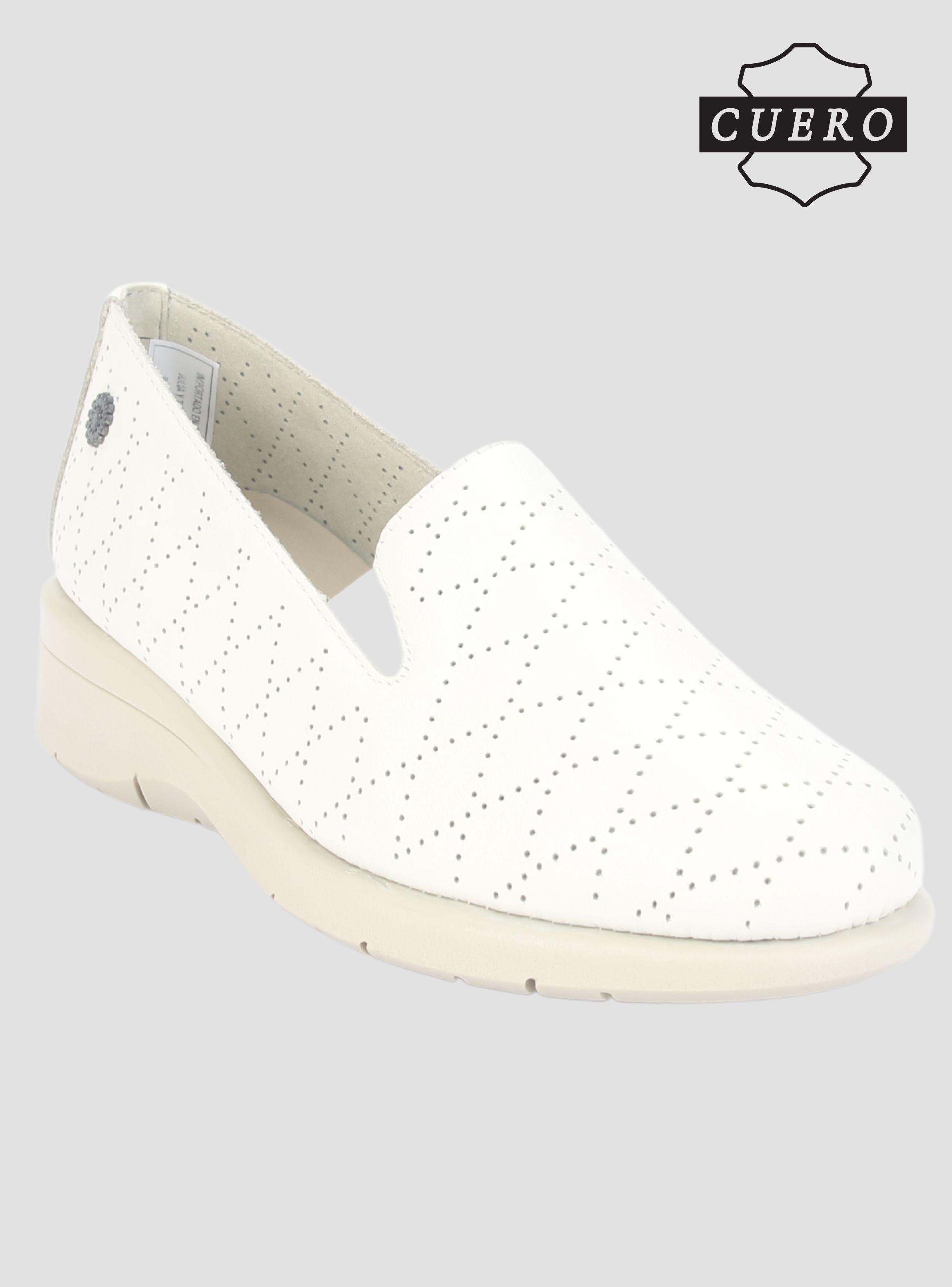 Mocasin de Cuero Chalada Mujer Cala-2 Beige Casual-3