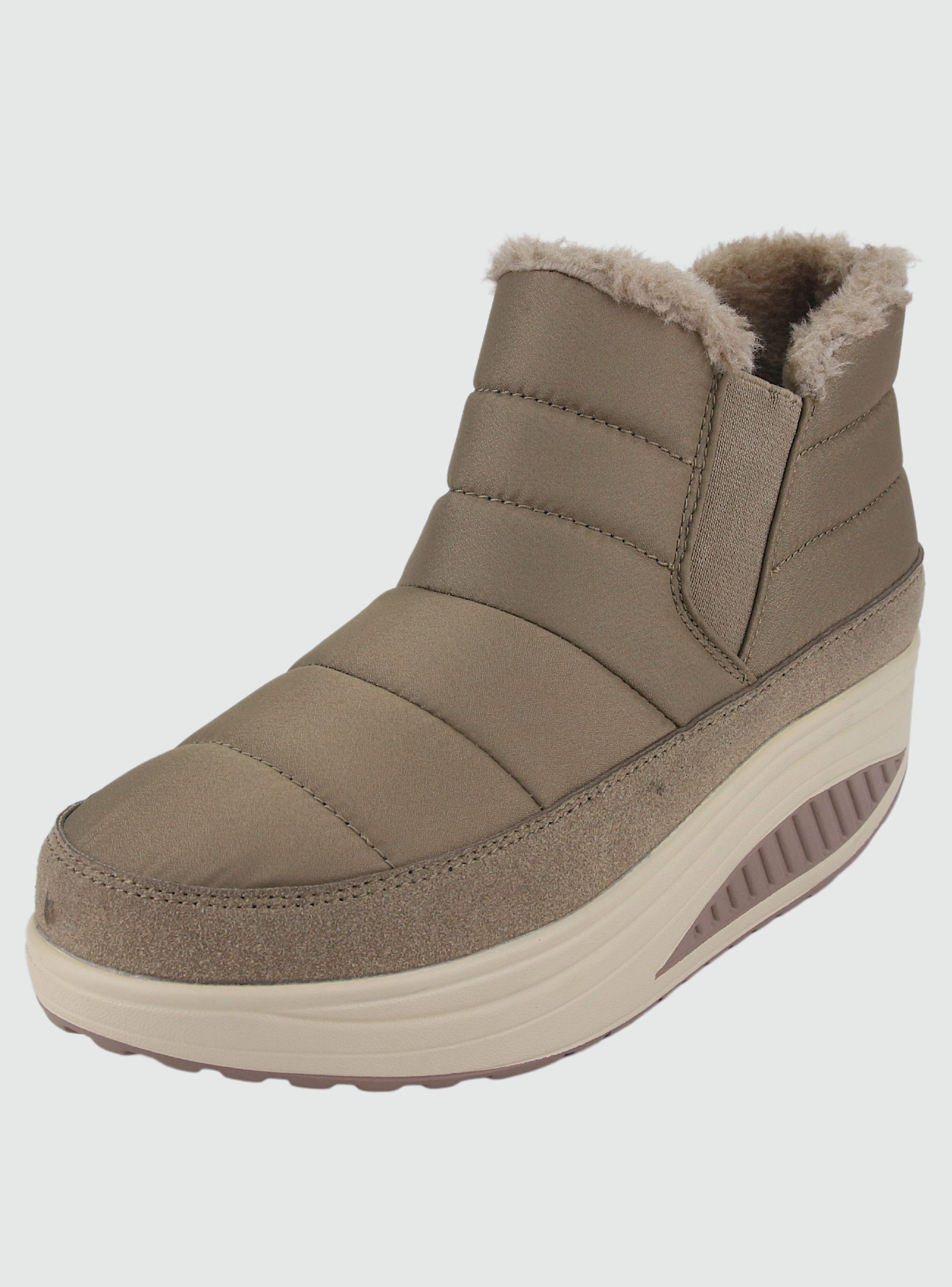 Botin Funway Mujer Tija-36 Beige Casual-2