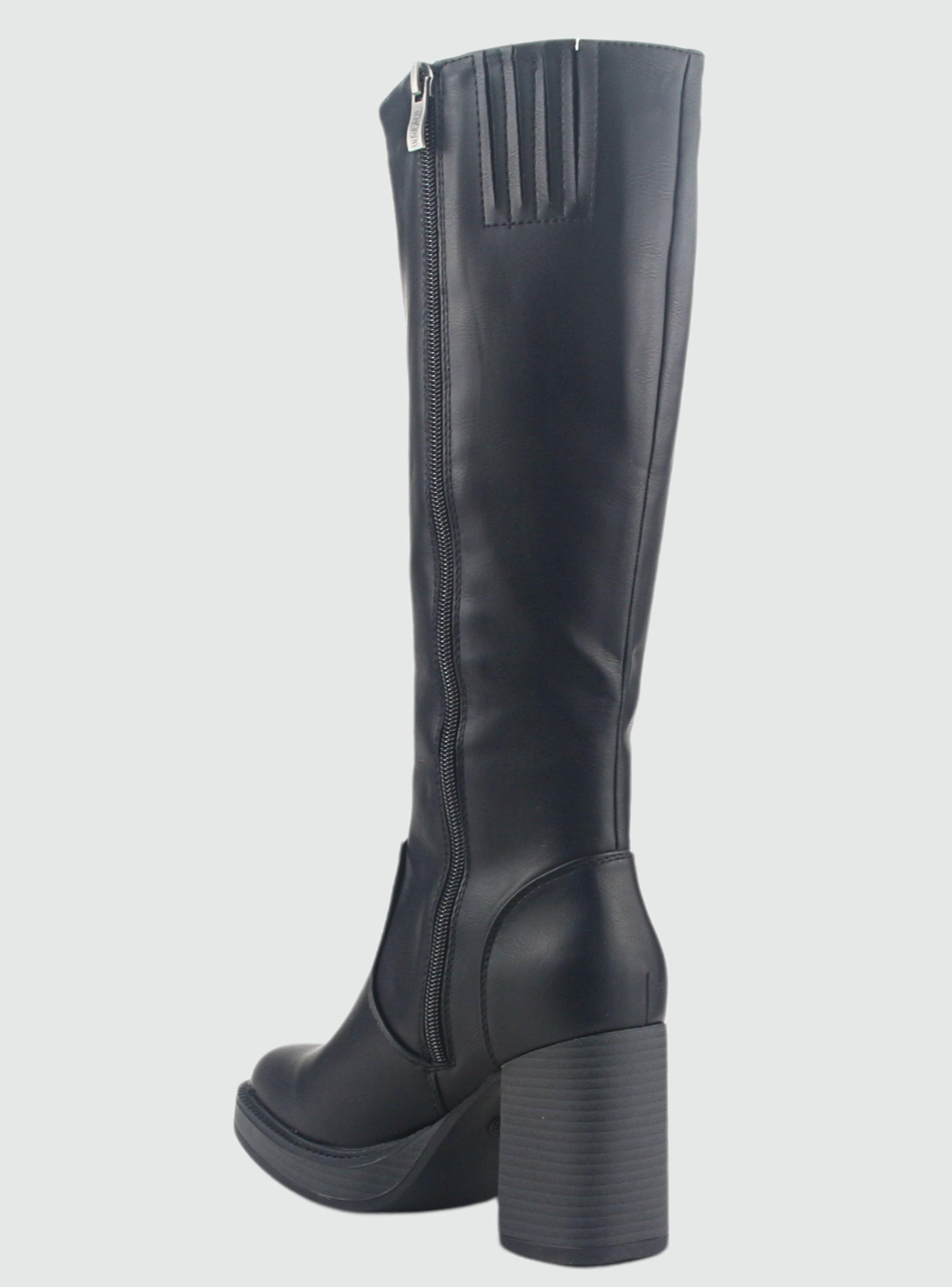 Bota Chalada Mujer Desti-1 Negro Casual-3