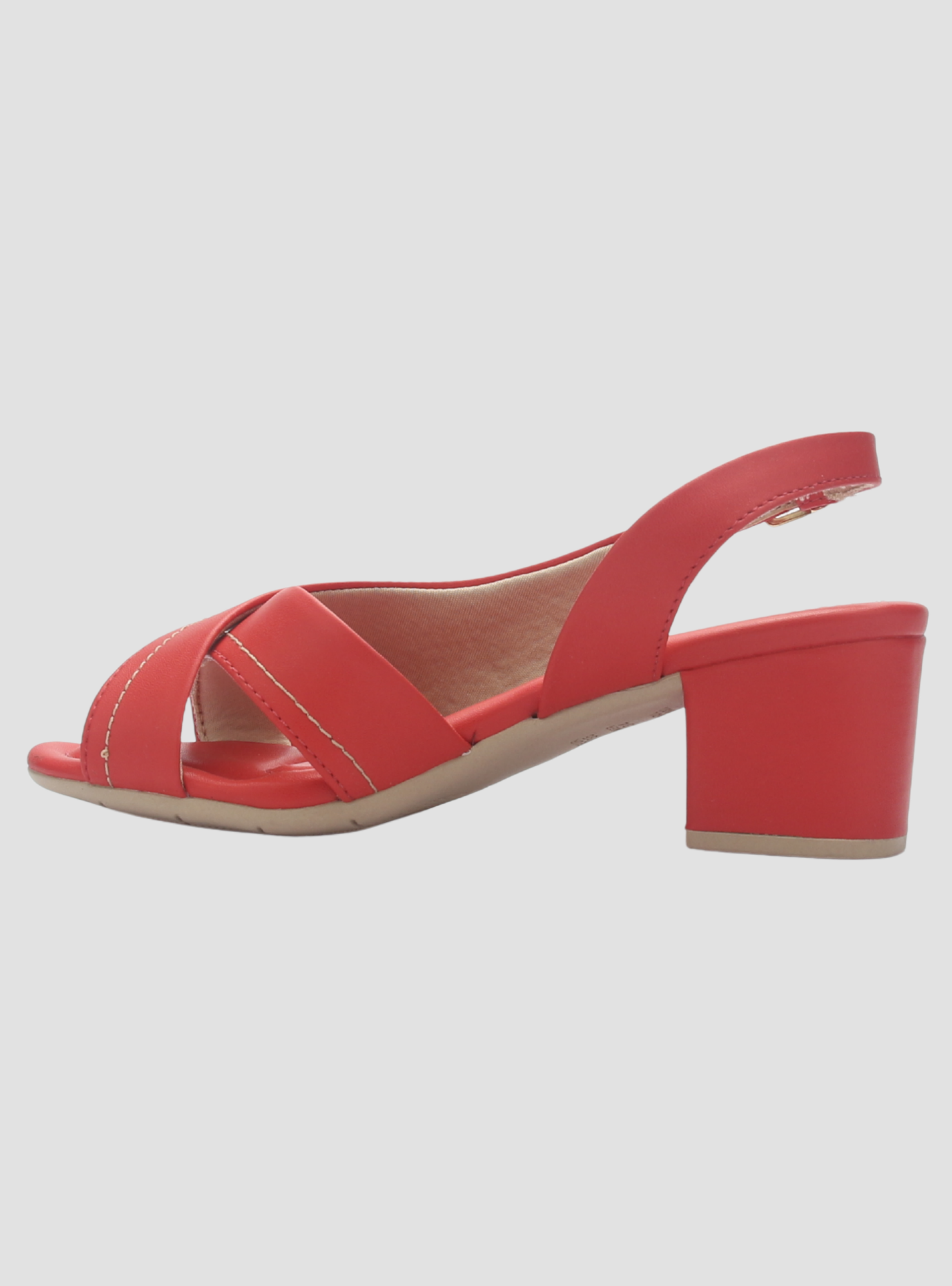 Sandalia Mujer Rojo Comfortflex 2557404 Casual-1