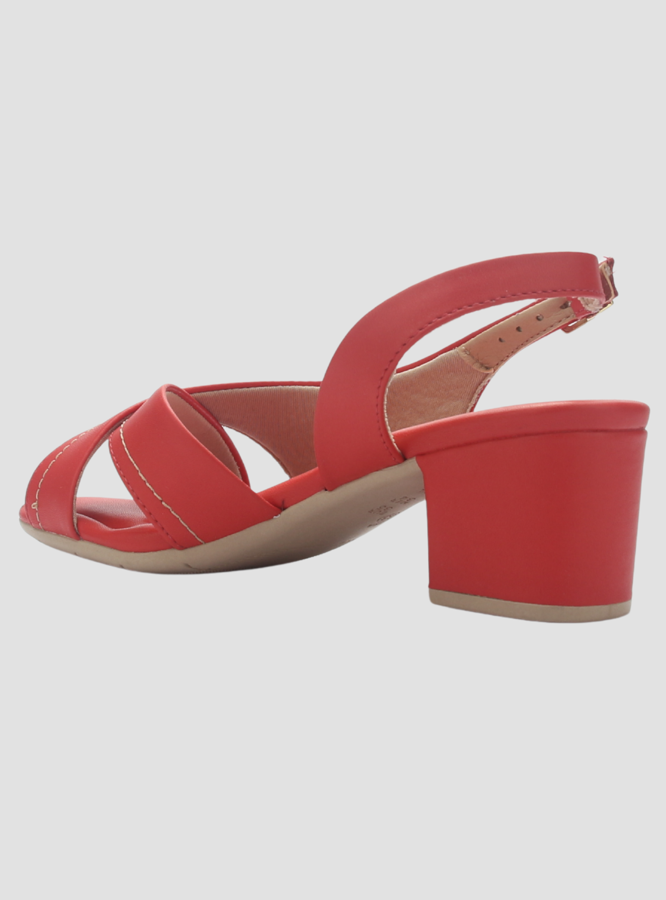 Sandalia Mujer Rojo Comfortflex 2557404 Casual-3