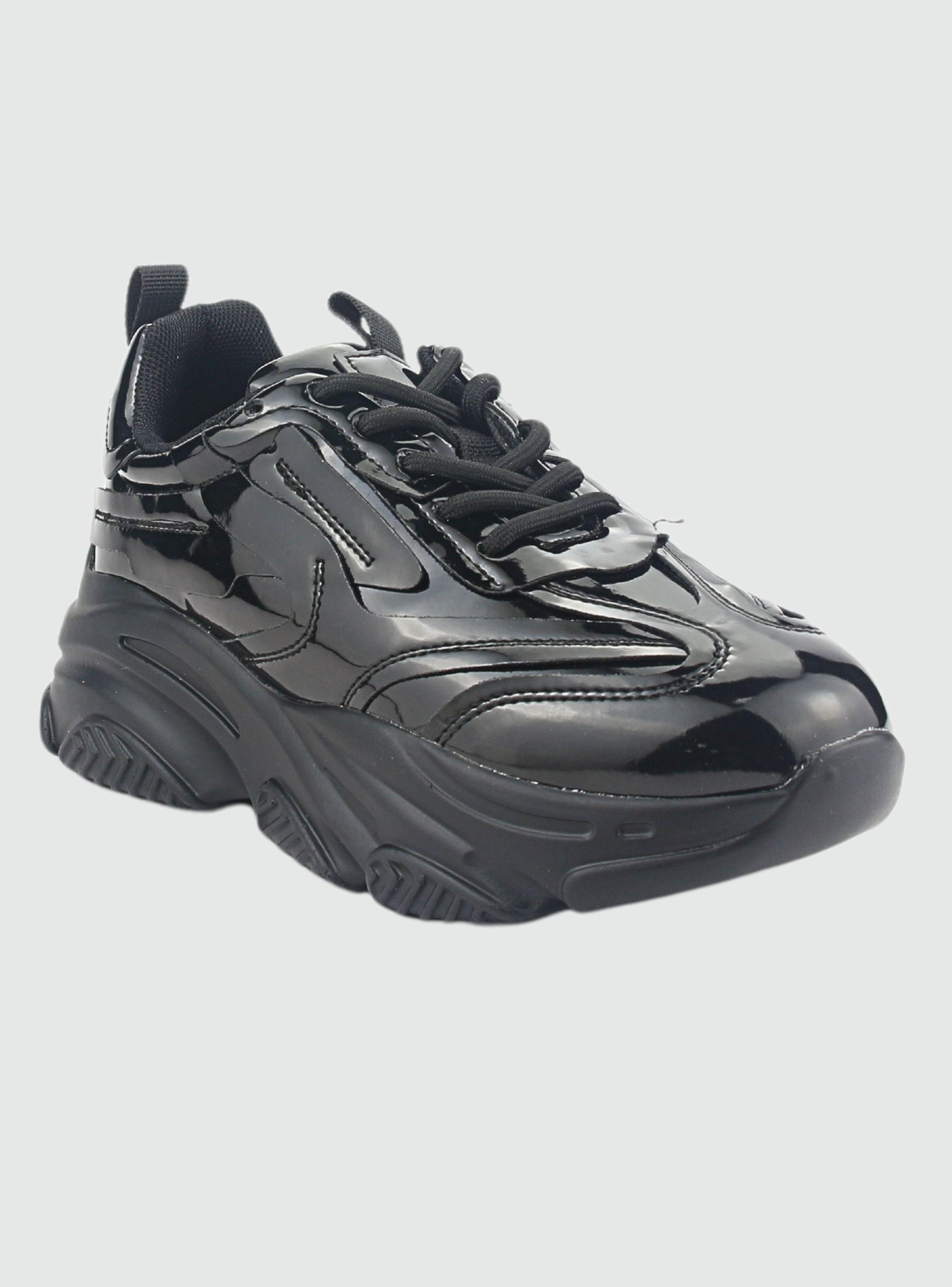 Zapatilla Chalada Mujer Mad-1 Negro Urbano-2