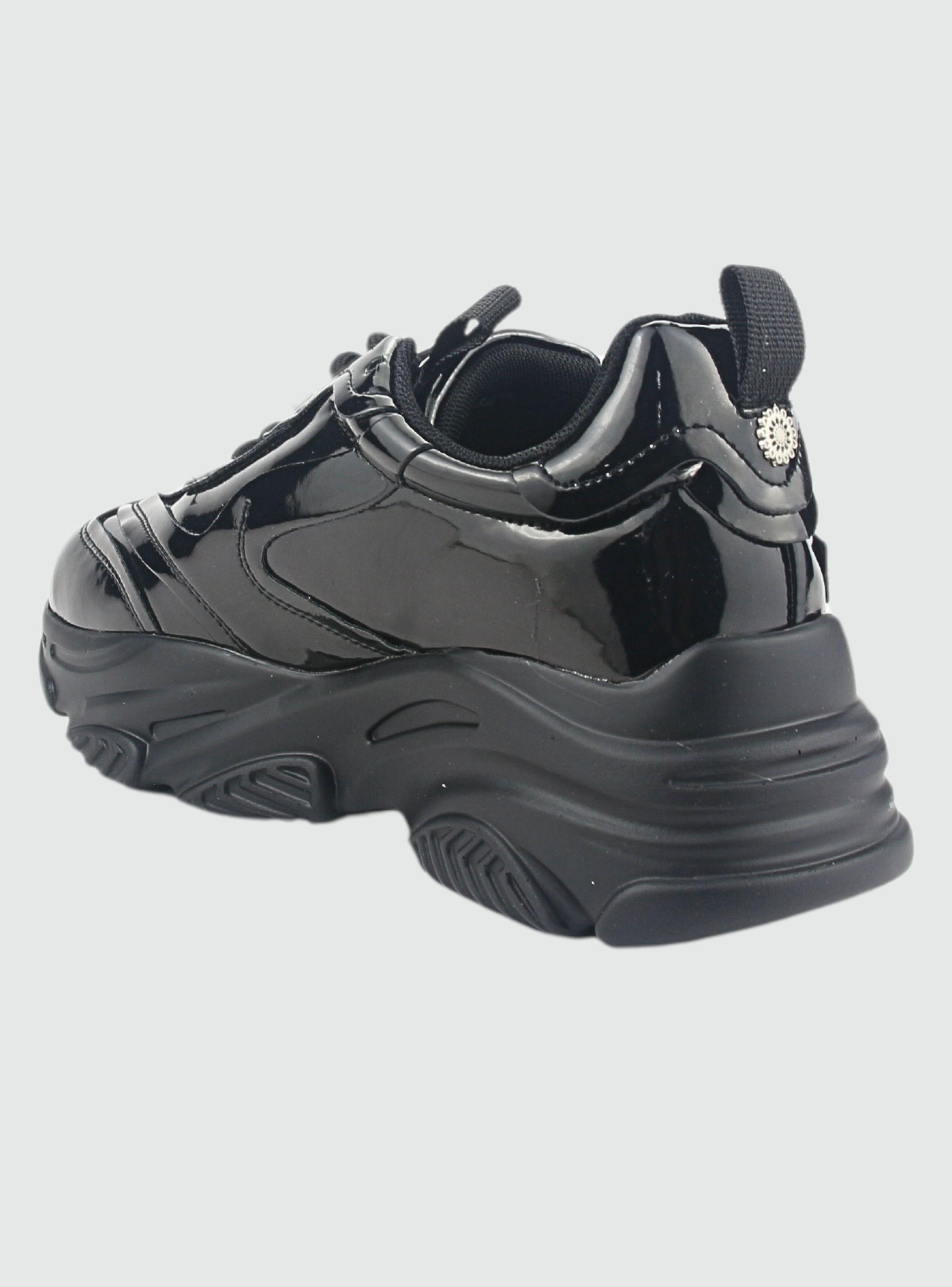Zapatilla Chalada Mujer Mad-1 Negro Urbano-3