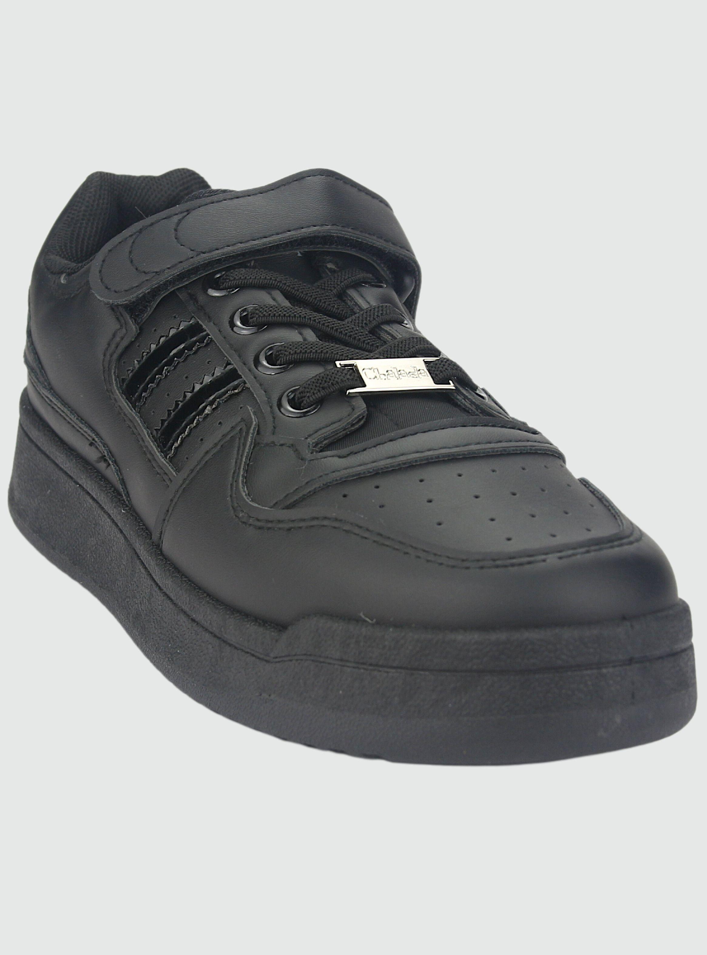 Zapatilla Chalada Mujer Juve-2 Negro Urbano-2