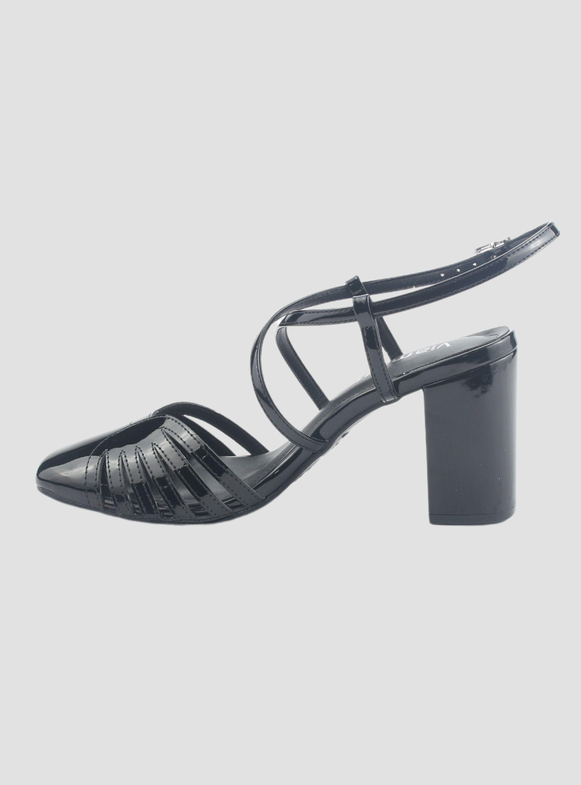 Zapato Via Marte Mujer 062-014-01 Negro Casual-1