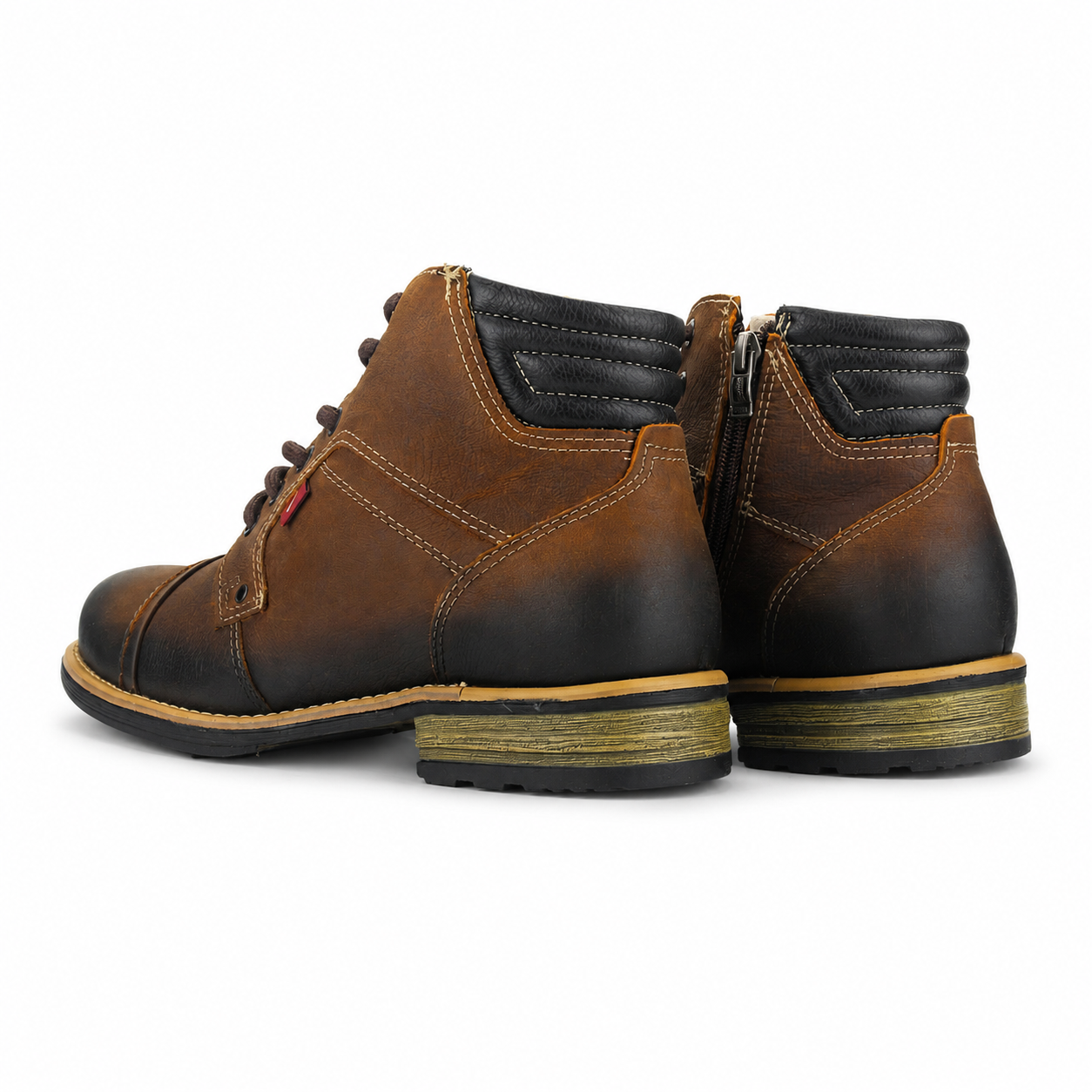Botin Ferracini Hombre 9882 York Café Casual-5