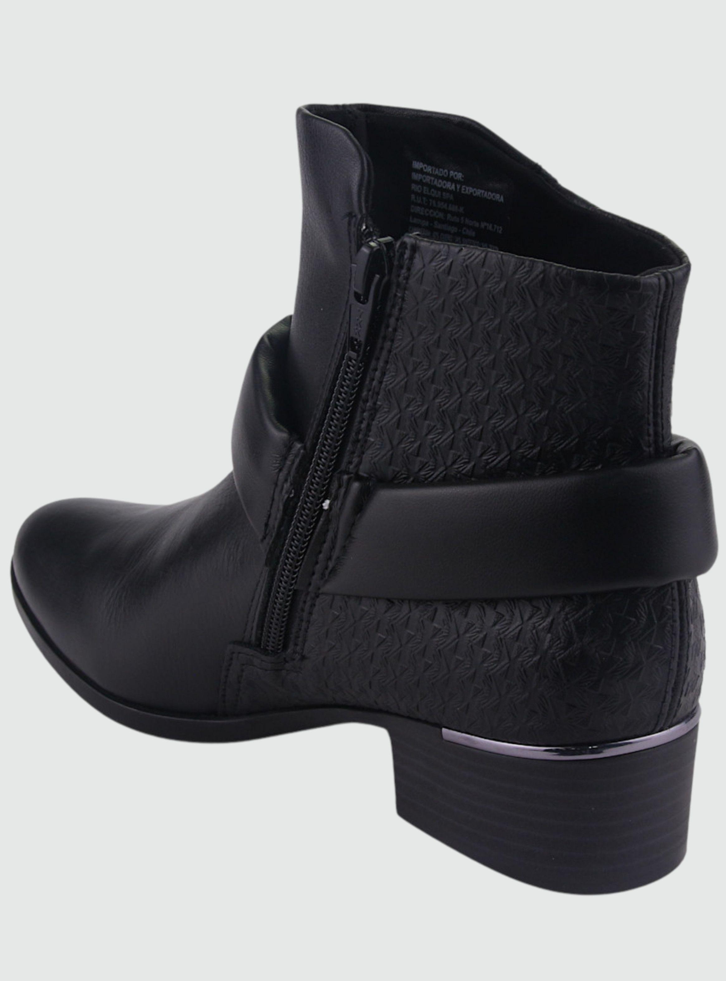 Botin Comfortflex Mujer 2269303 Negro Moda-3