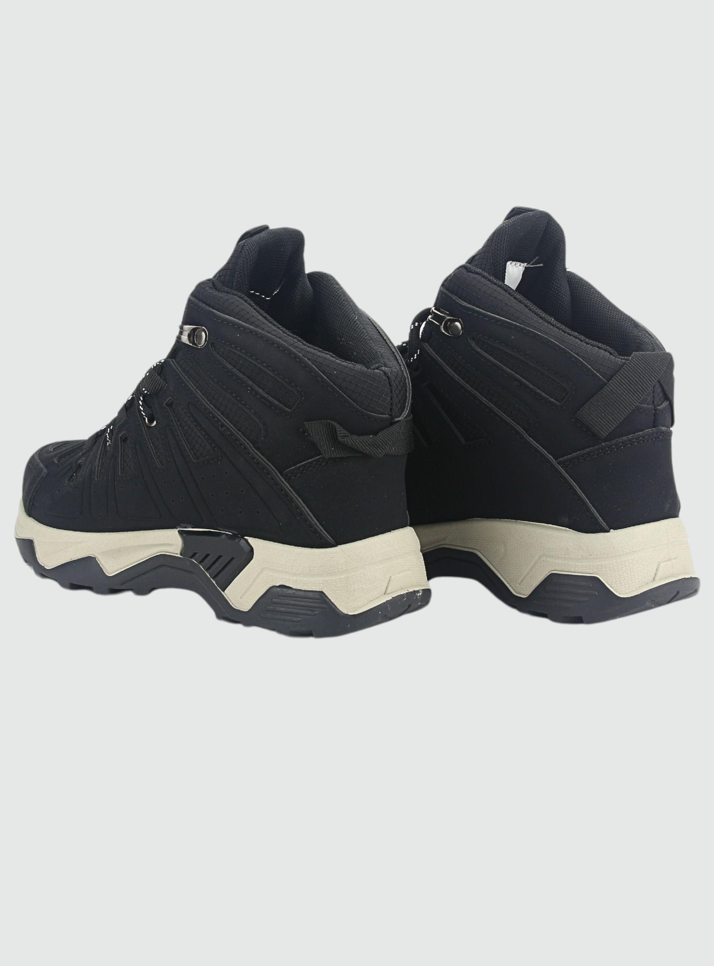 Zapatilla Chalada Mujer Pangui-1 Negro Urbano-5
