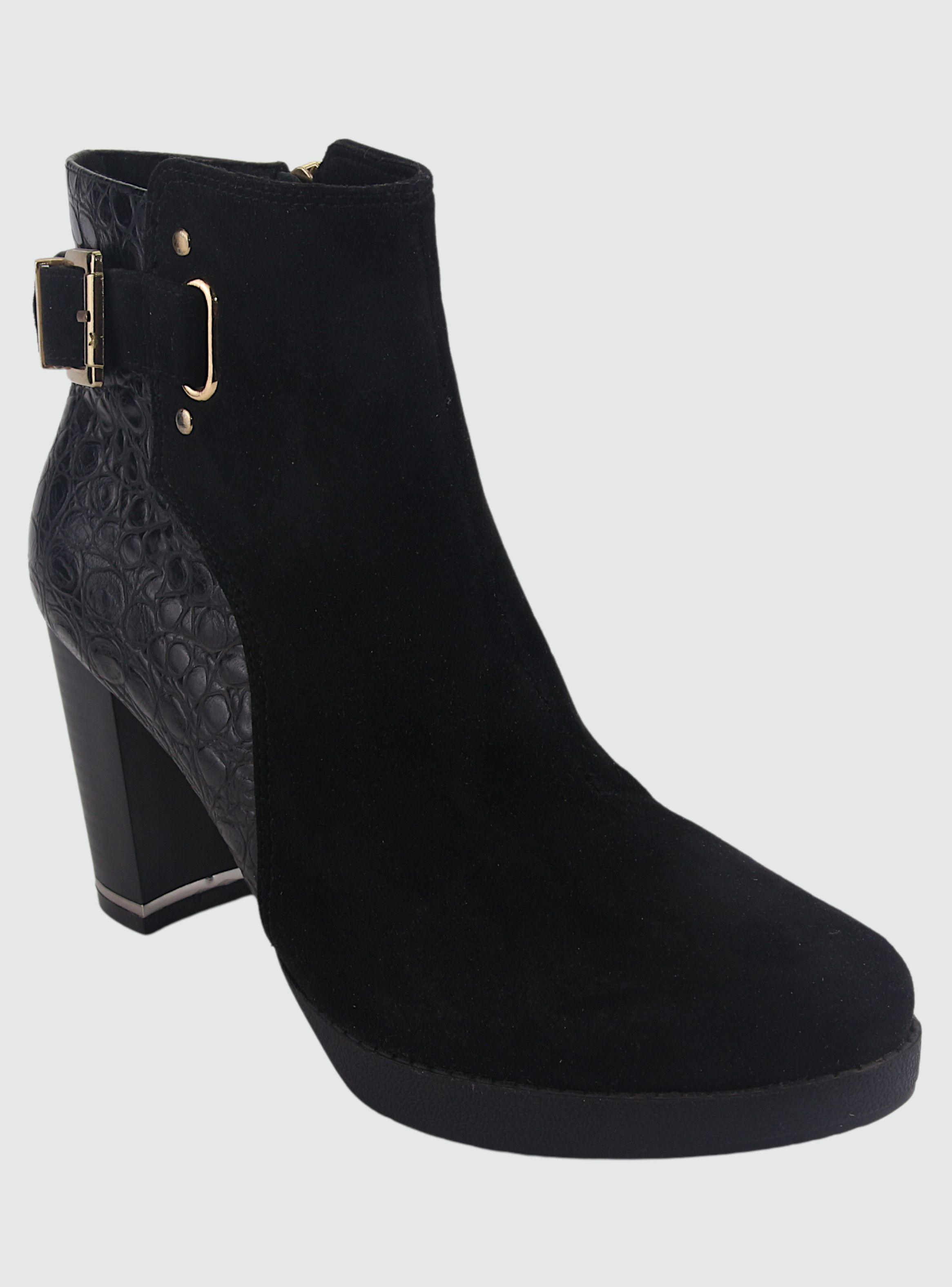 Botin Chalada Mujer Cady-3 Negro Moda-2