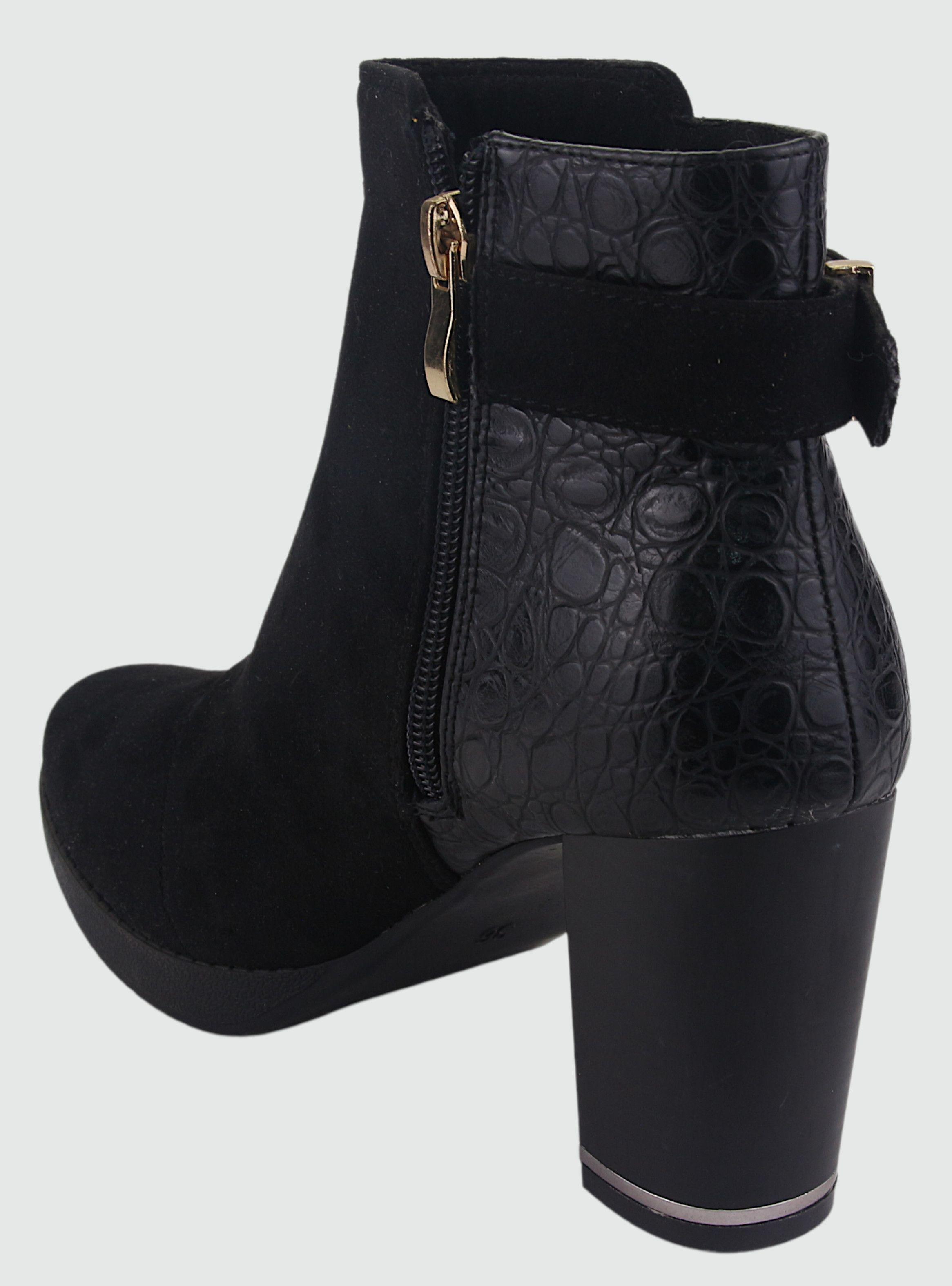 Botin Chalada Mujer Cady-3 Negro Moda-3