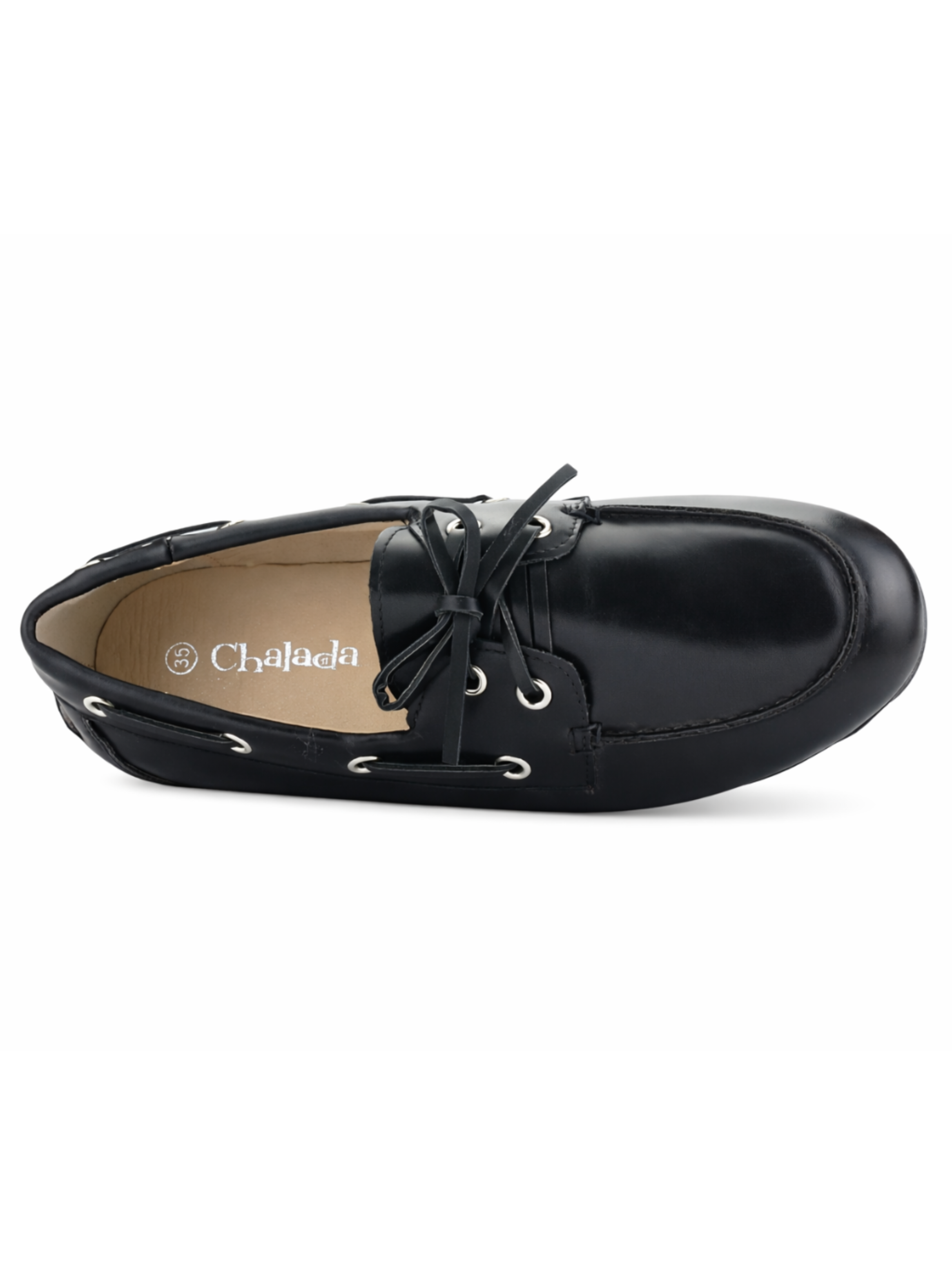 Mocasin Negro Mujer Casual Chalada Inka-4