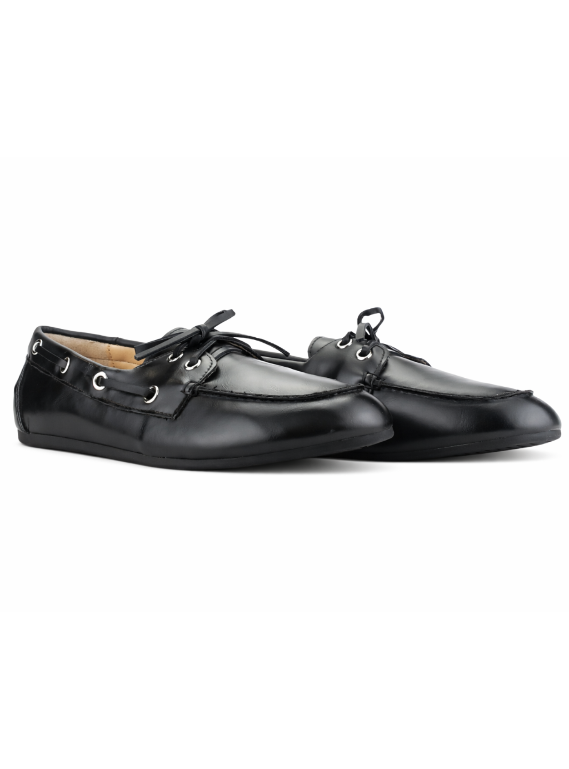 Mocasin Negro Mujer Casual Chalada Inka-5