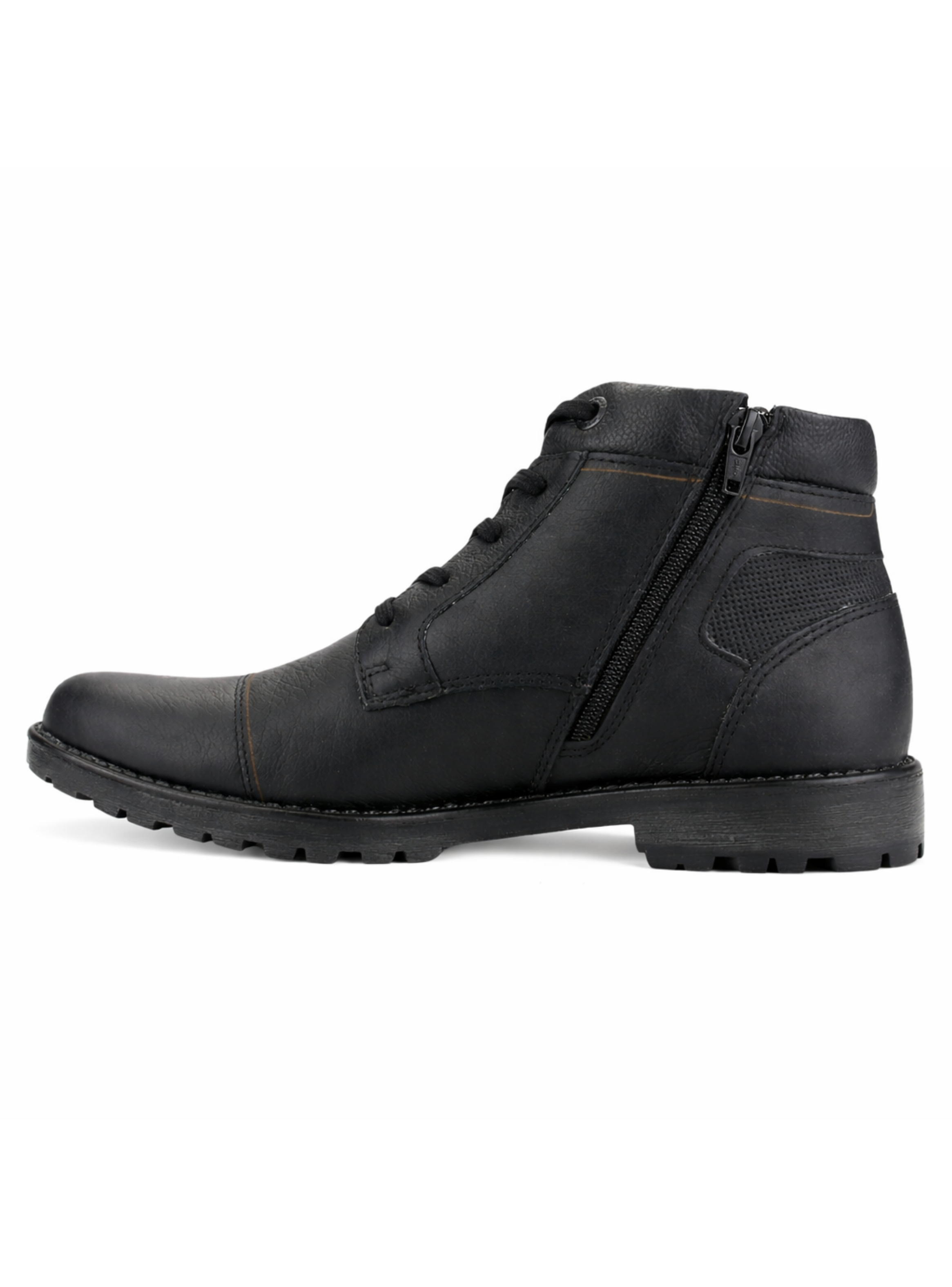 Botin Negro Hombre Casual Ferracini 9948 Cross-1