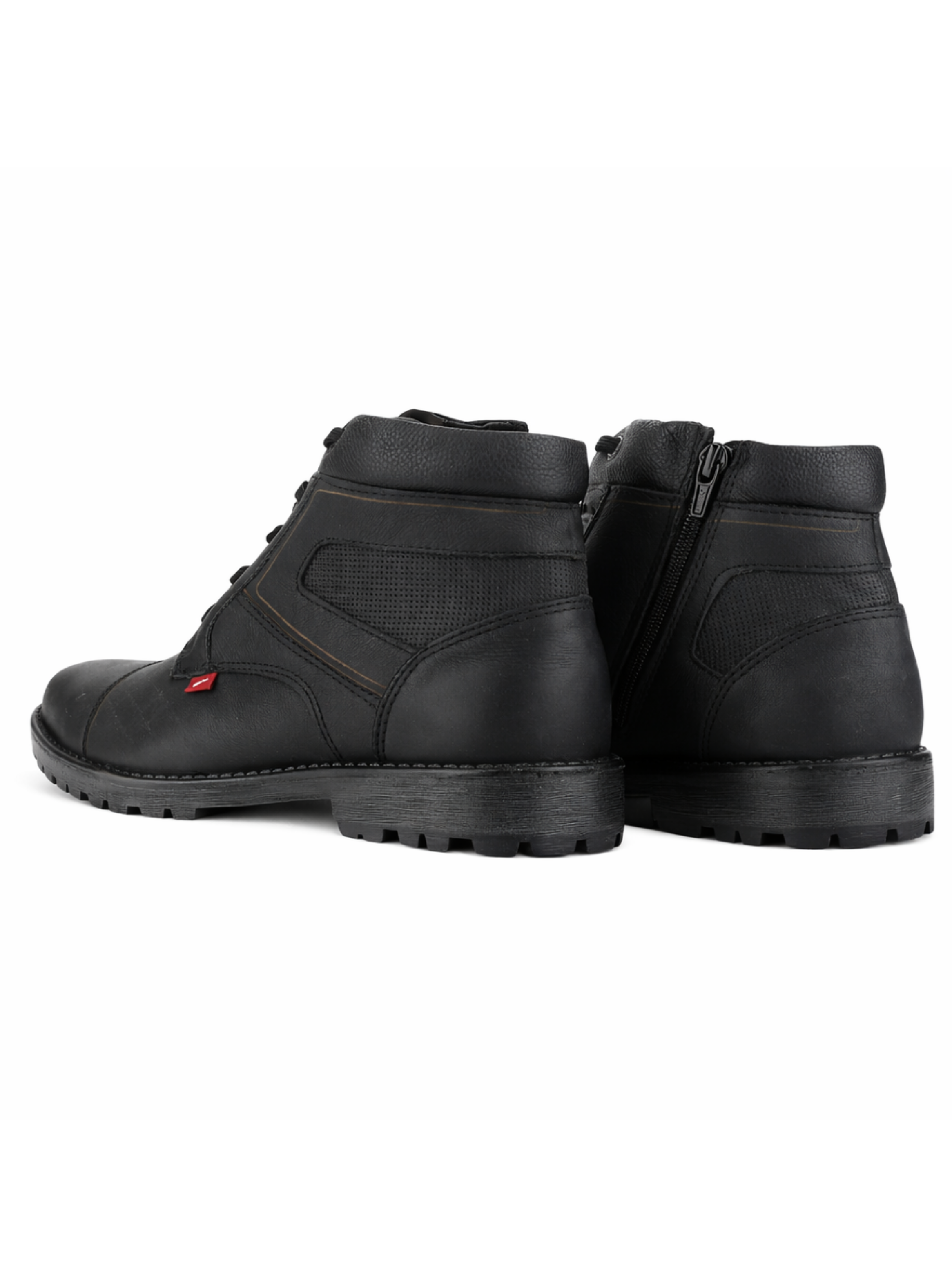 Botin Negro Hombre Casual Ferracini 9948 Cross-5