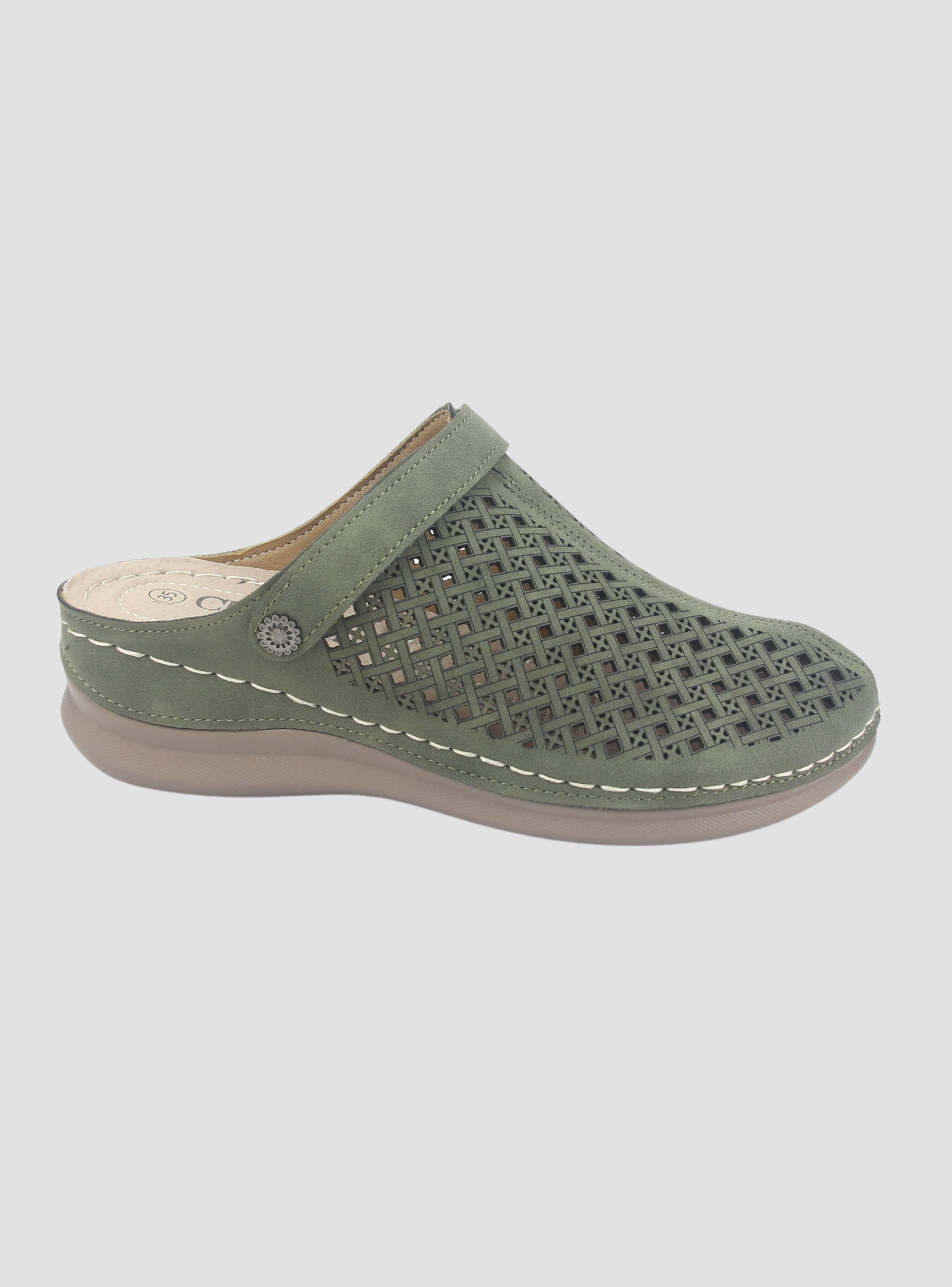 Zapato Chalada Mujer Musa-3 Verde Casual-0