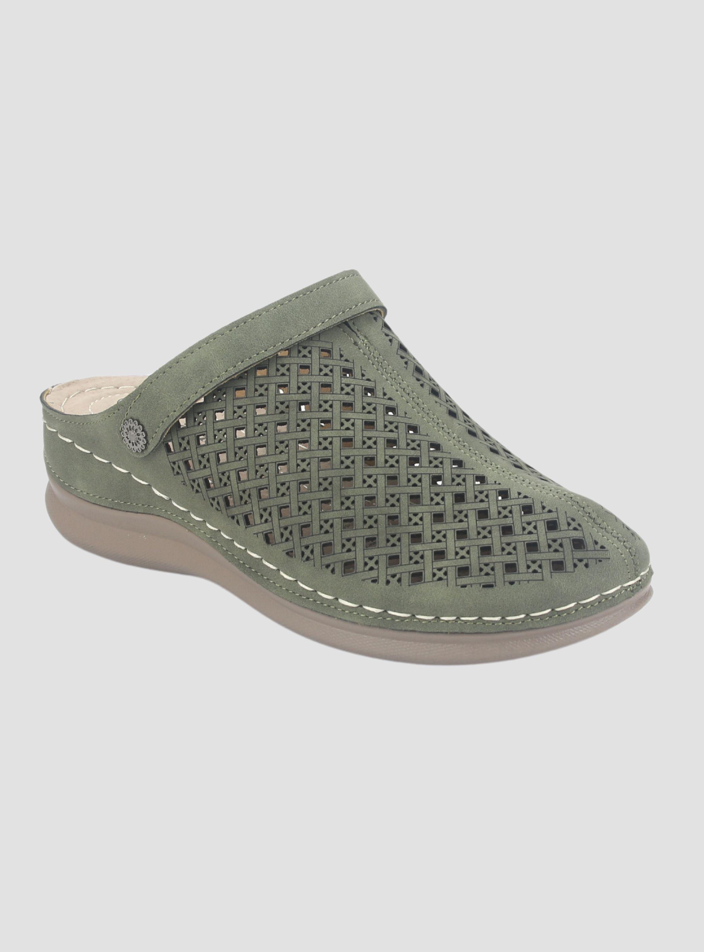Zapato Chalada Mujer Musa-3 Verde Casual-2