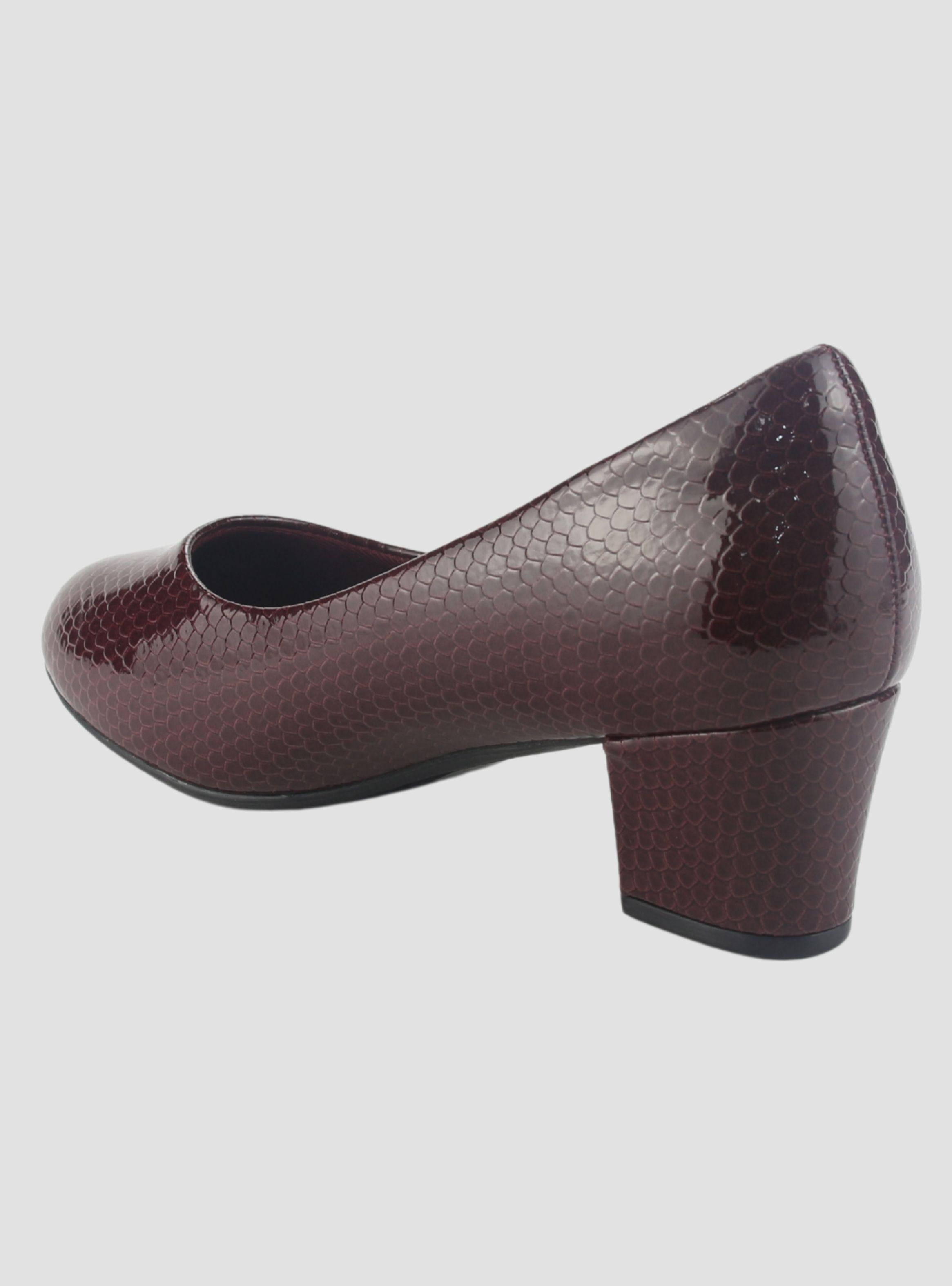 Zapato Chalada Mujer Flexi-58 Burdeo Casual-3