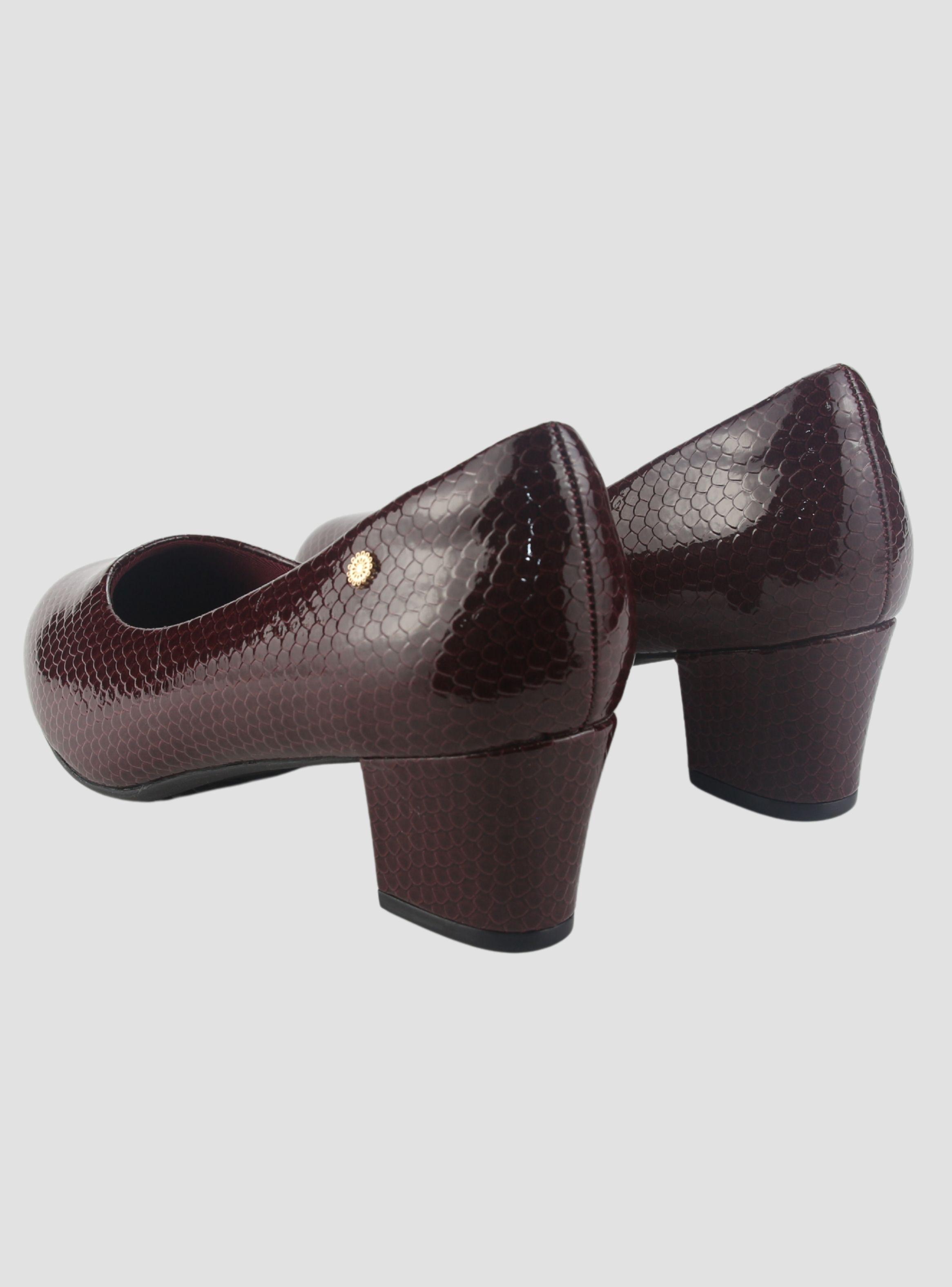 Zapato Chalada Mujer Flexi-58 Burdeo Casual-5