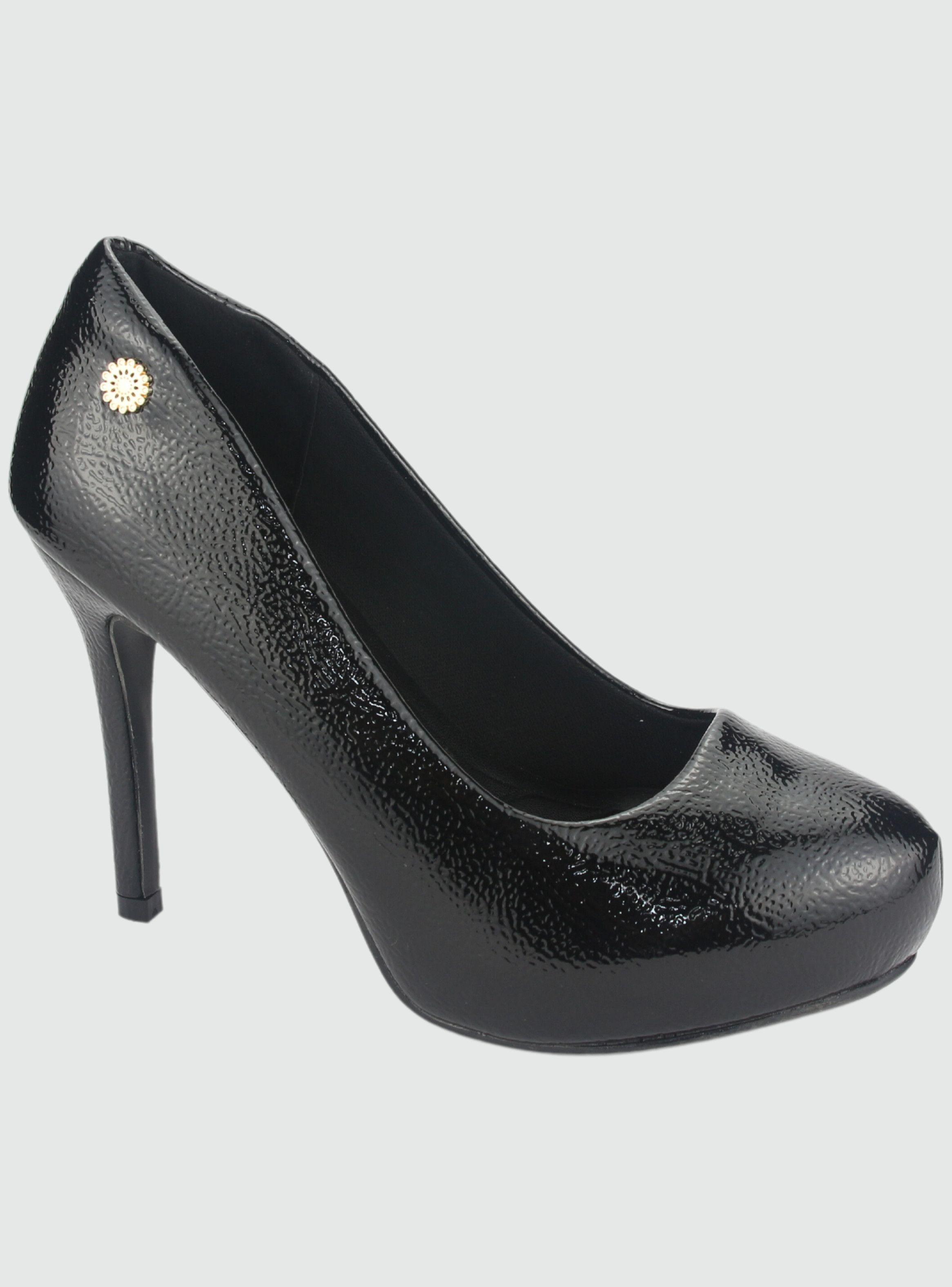 Zapato Chalada Mujer Feel-1 Negro Casual-0