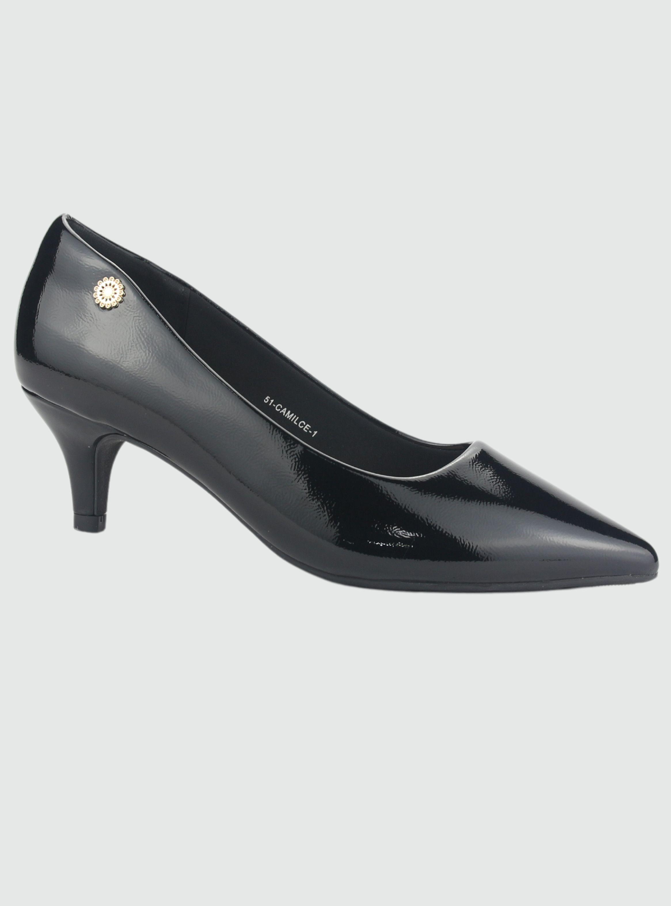 Zapato Chalada Mujer Camille-1 V Negro Negro Casual-0