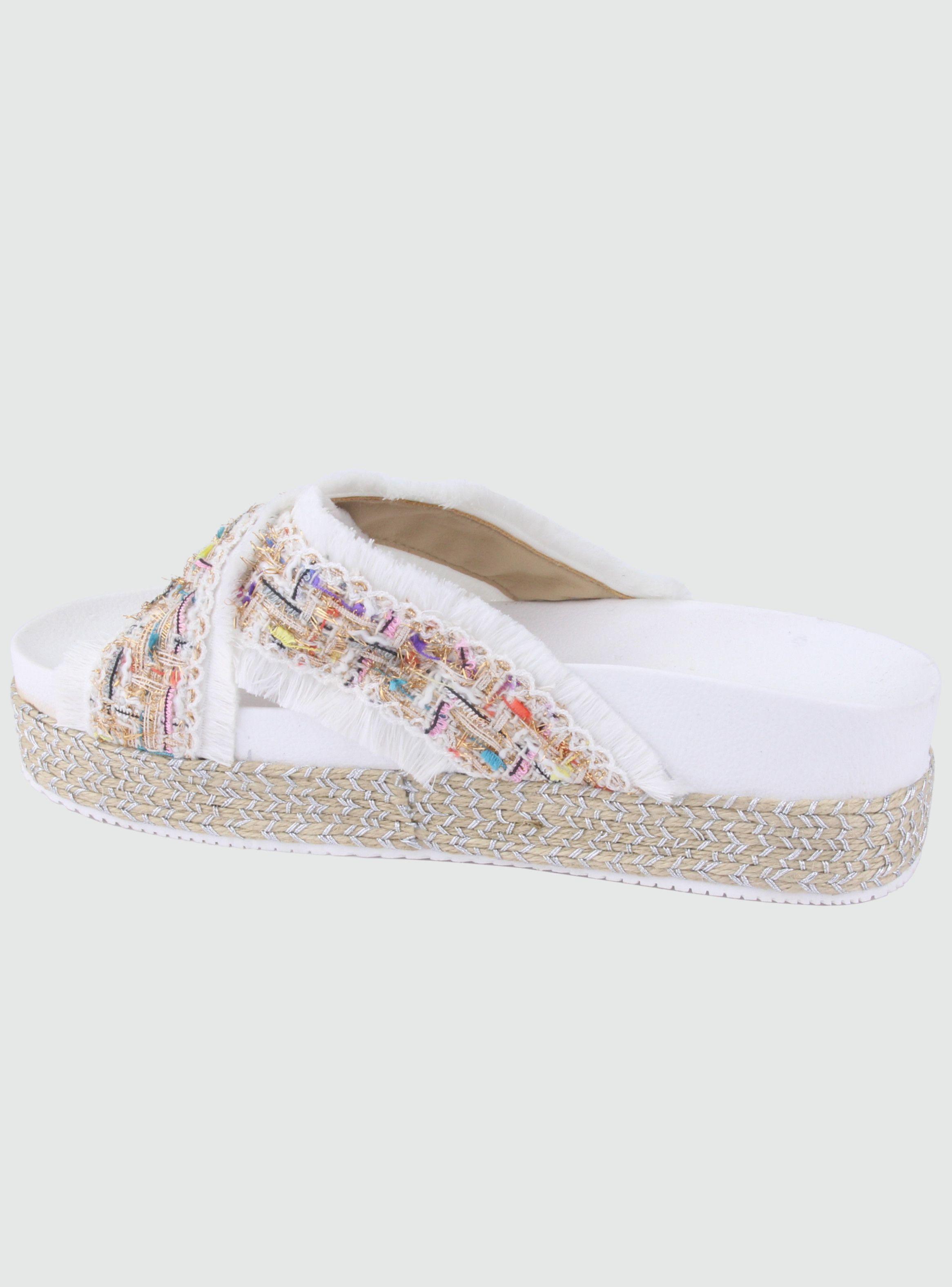 Sandalia Chalada Mujer Opos-2 Blanco Moda-1