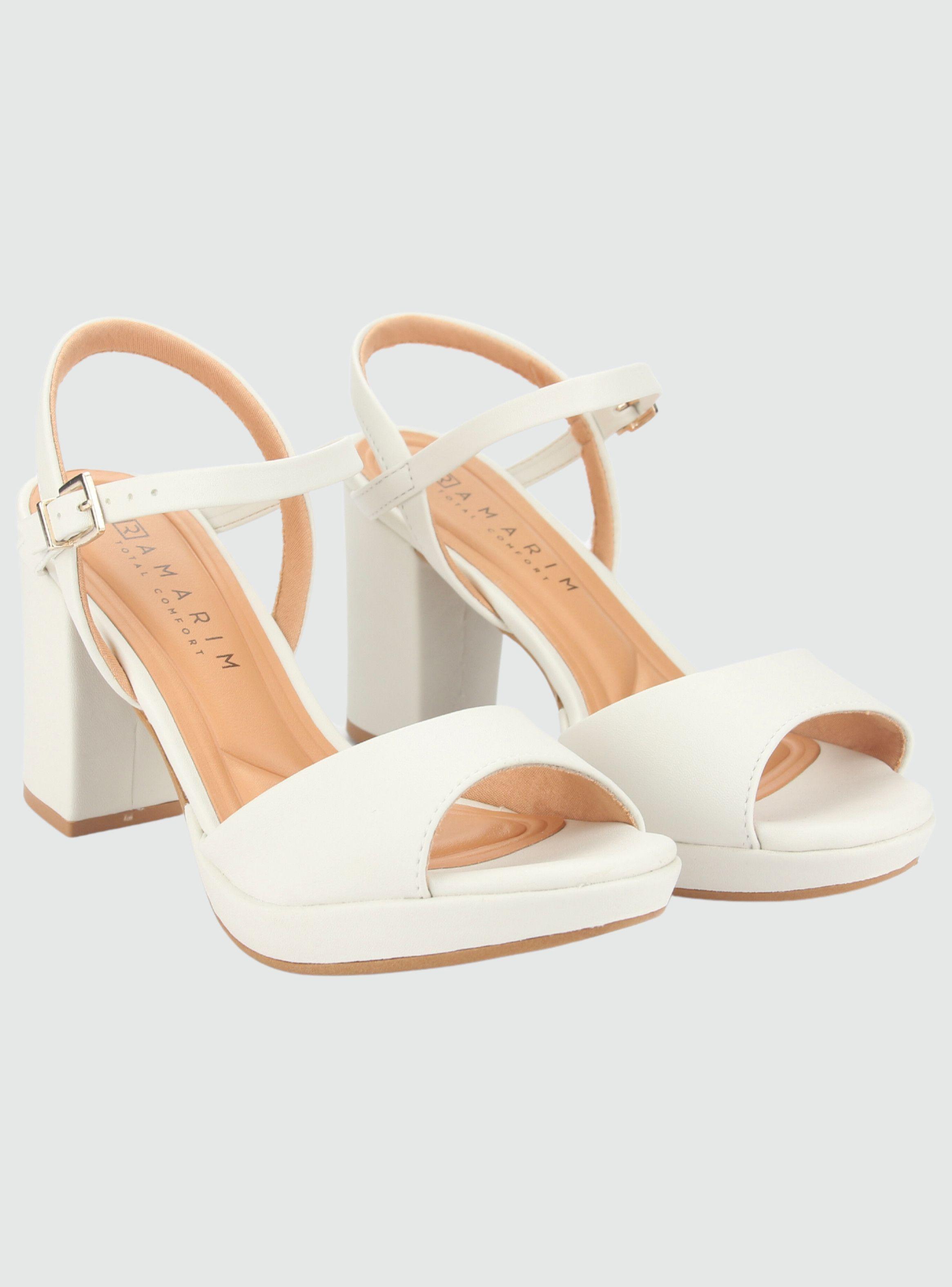 Sandalia Ramarim Mujer 2333221 Blanco Casual-4