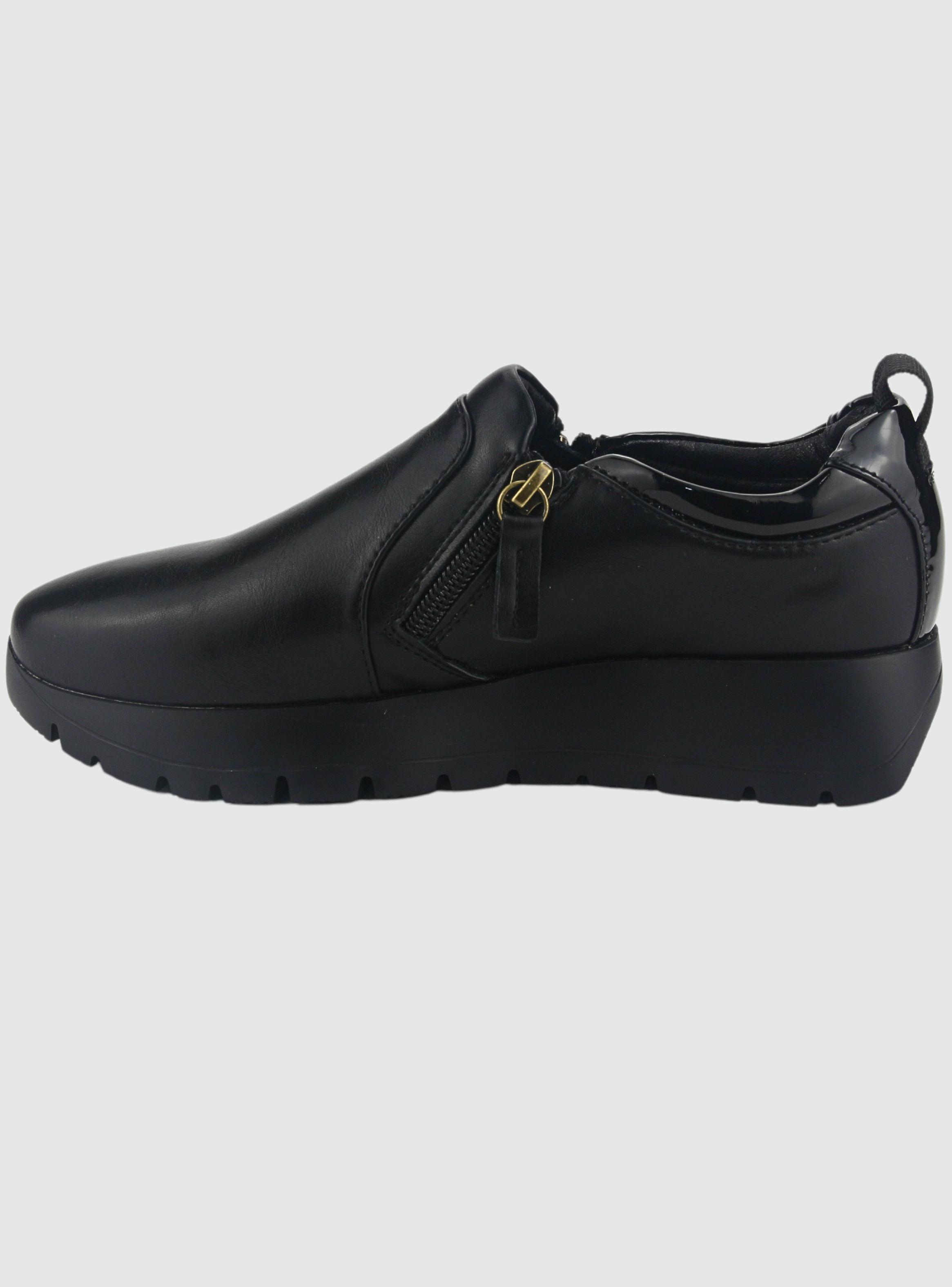 Zapato Chalada Mujer Wonder-6 Negro Casual-1