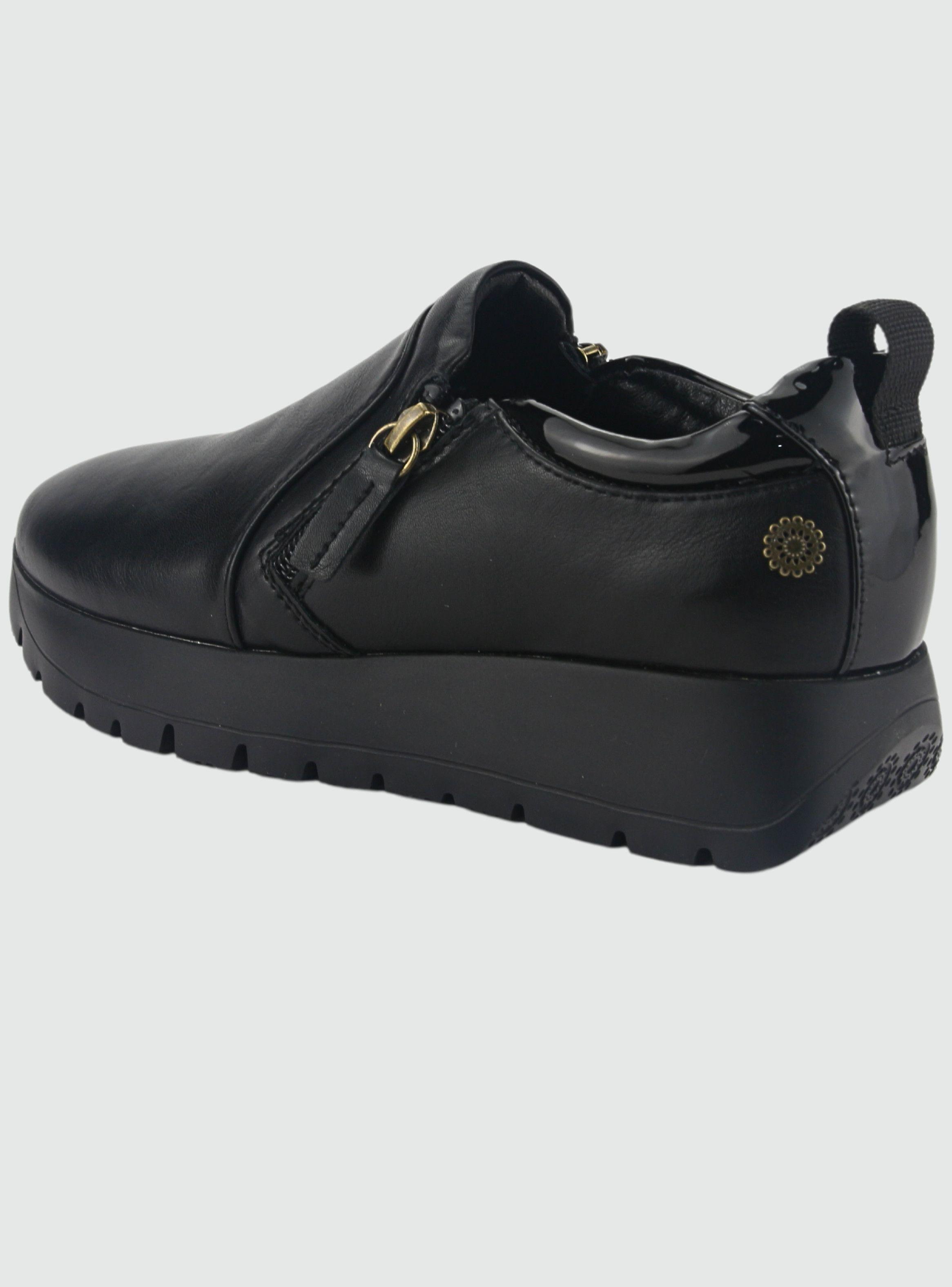 Zapato Chalada Mujer Wonder-6 Negro Casual-3
