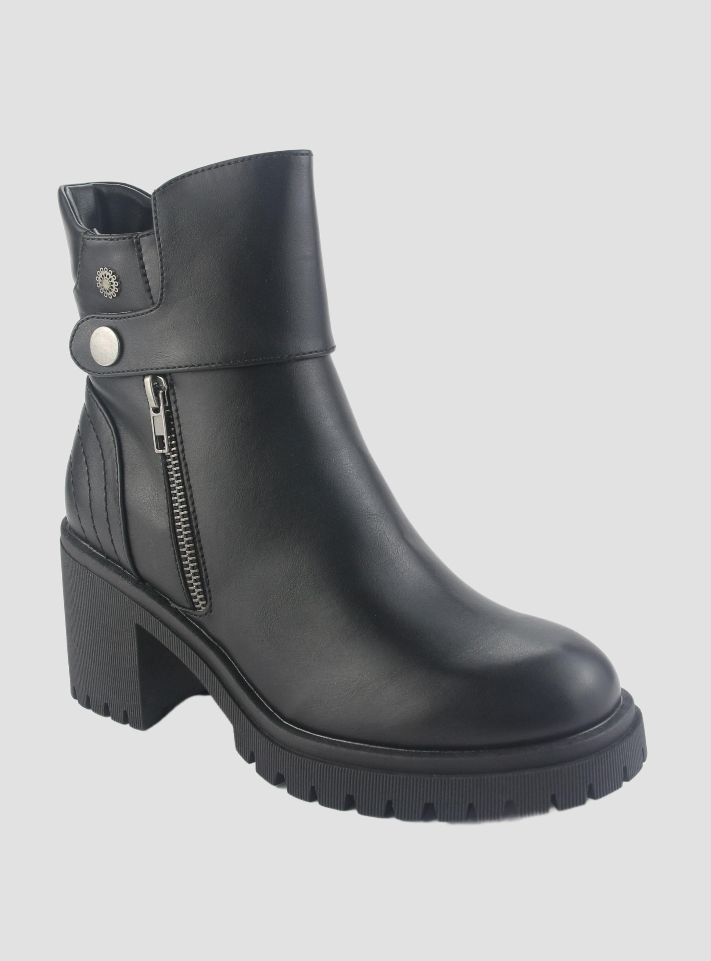 Botin Chalada Mujer Jordi-9 Negro Casual-2