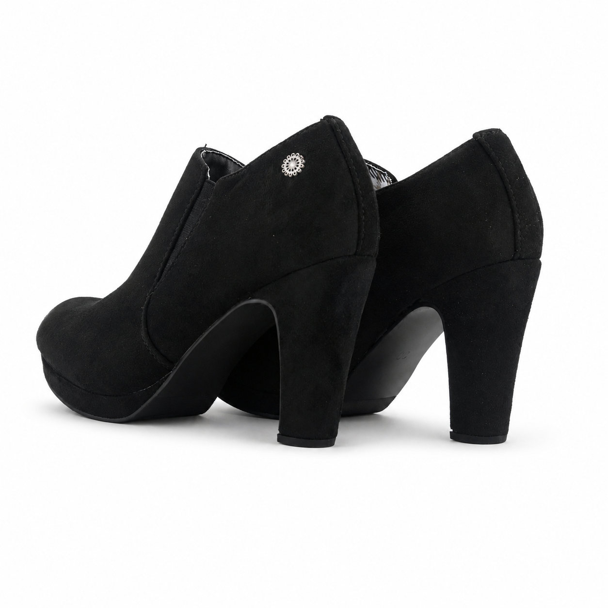 Botin Chalada Mujer Plataform-8 Negro Casual-5