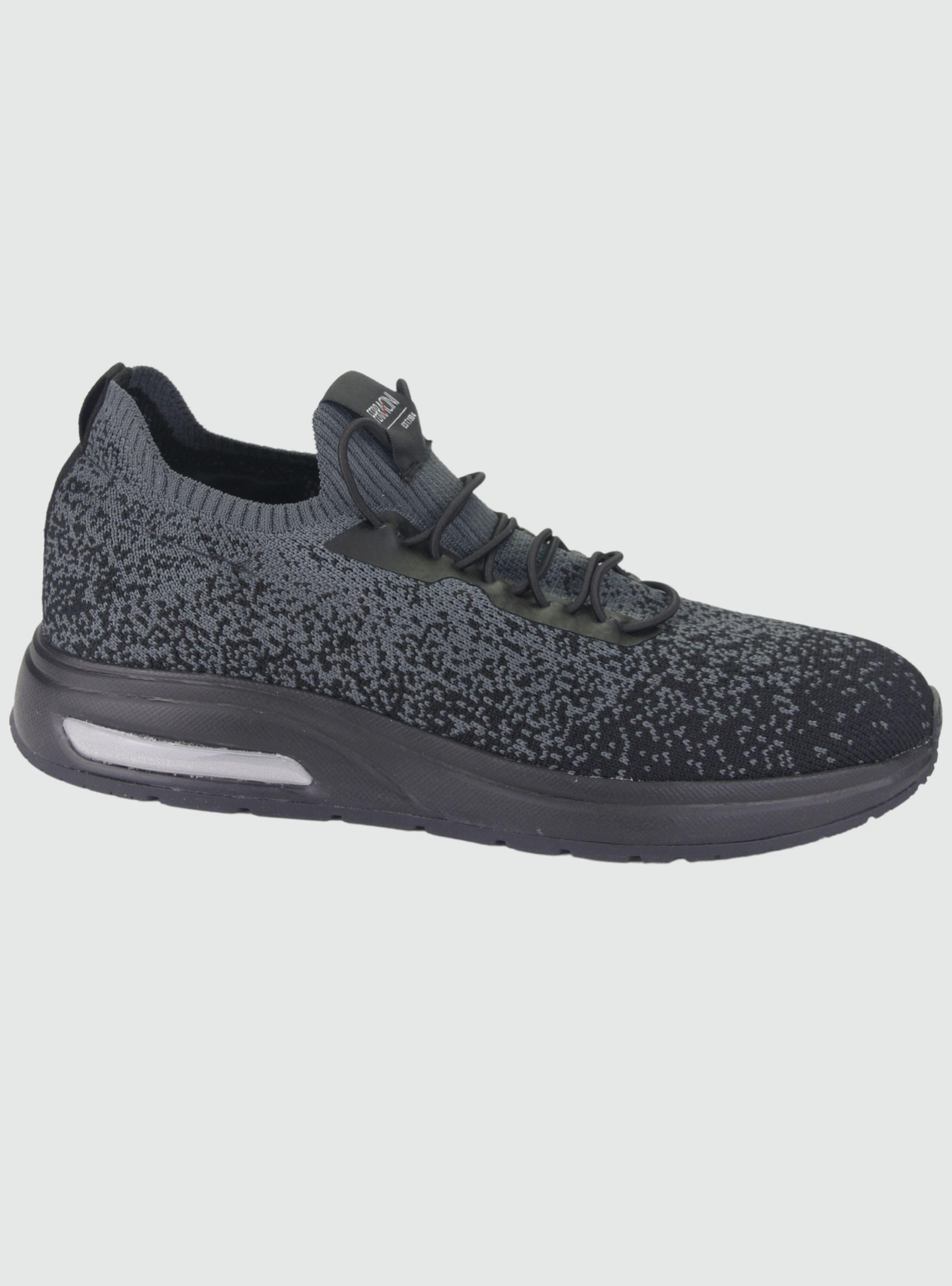 Zapatilla Ferracini Hombre 9577 Vyper Gris Casual-0