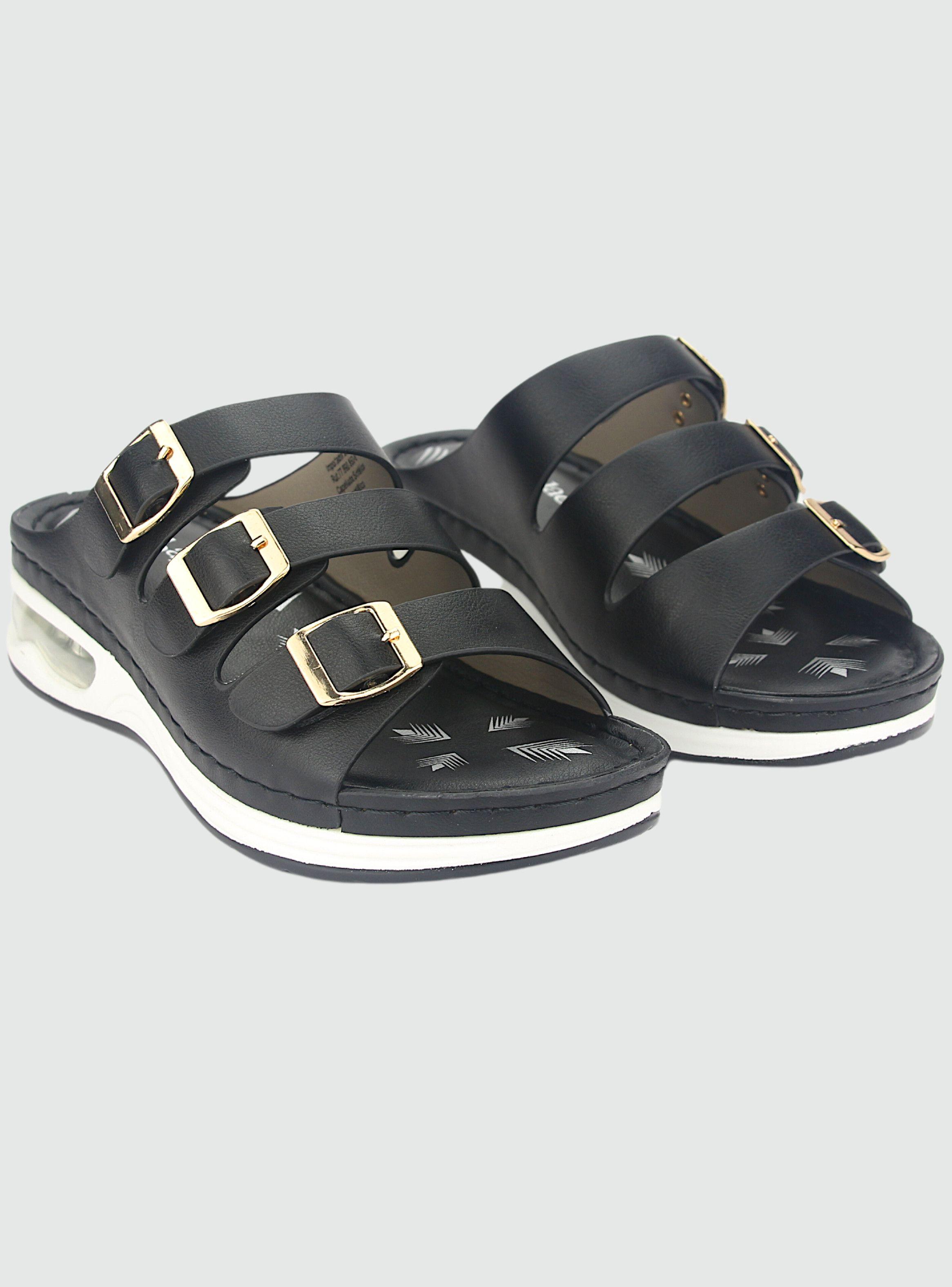 Sandalia Chalada Mujer Yana-10 Negro Casual-4