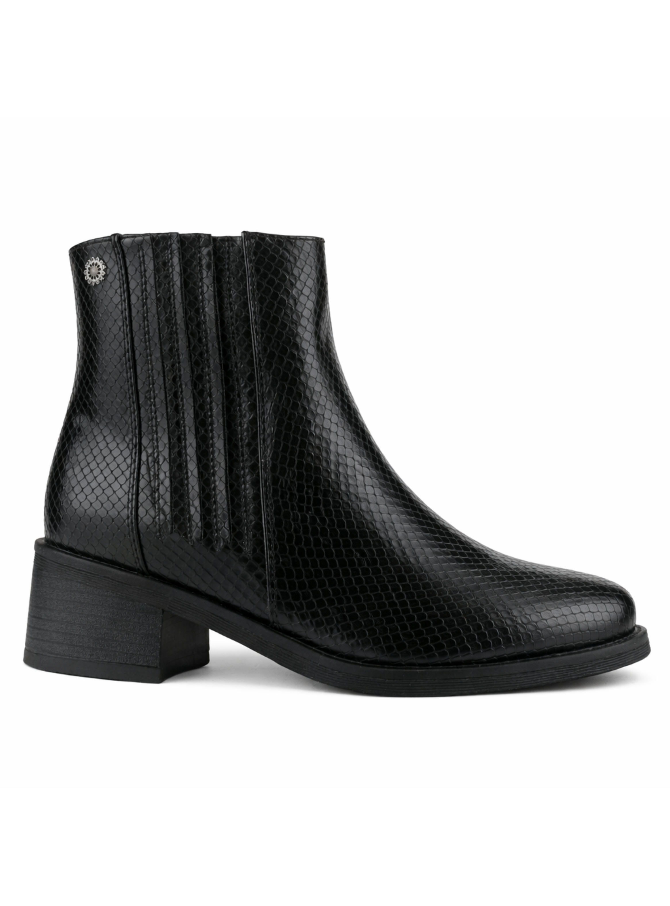 Botin Negro Mujer Casual Chalada Trafa-0
