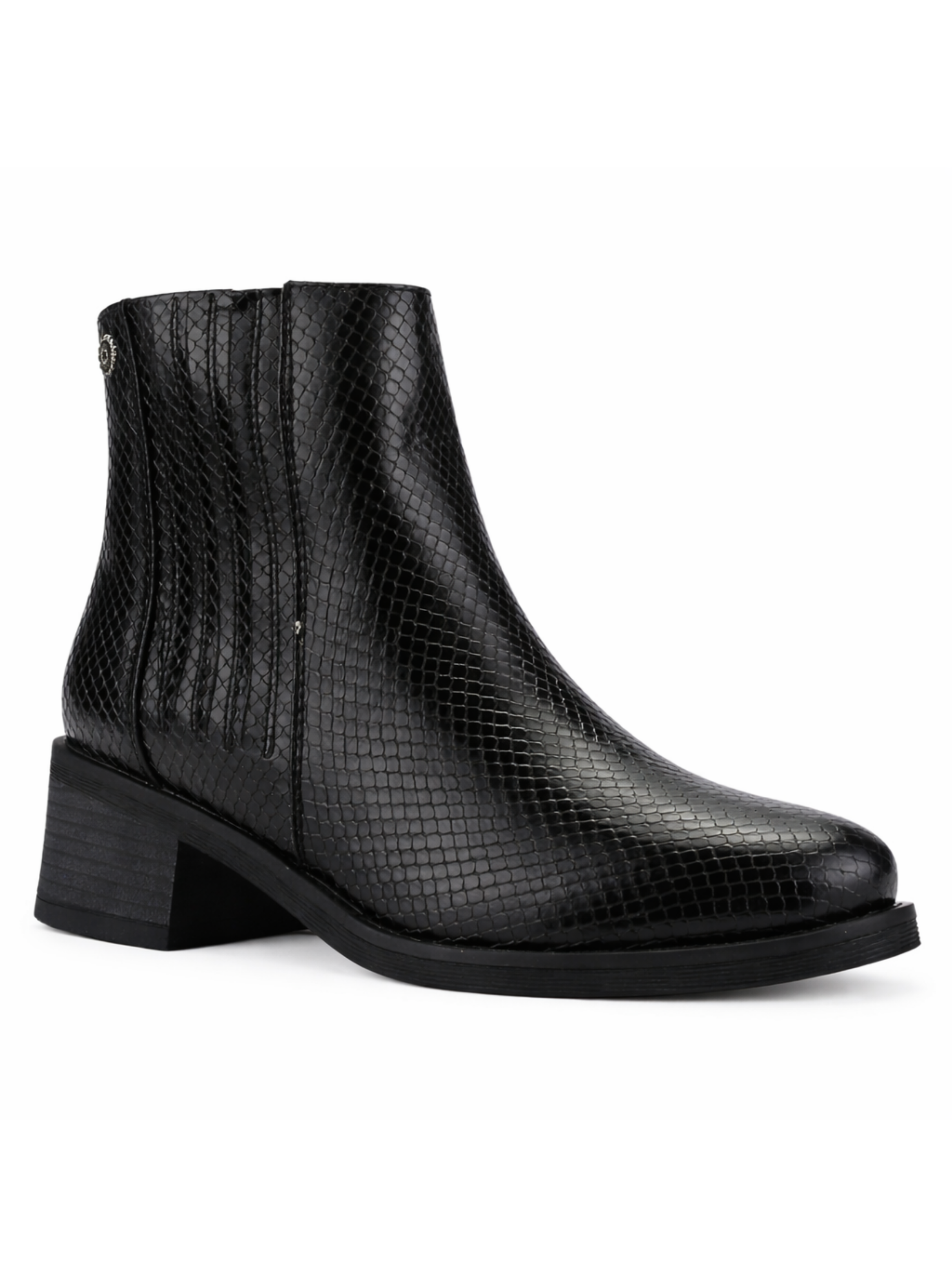 Botin Negro Mujer Casual Chalada Trafa-2