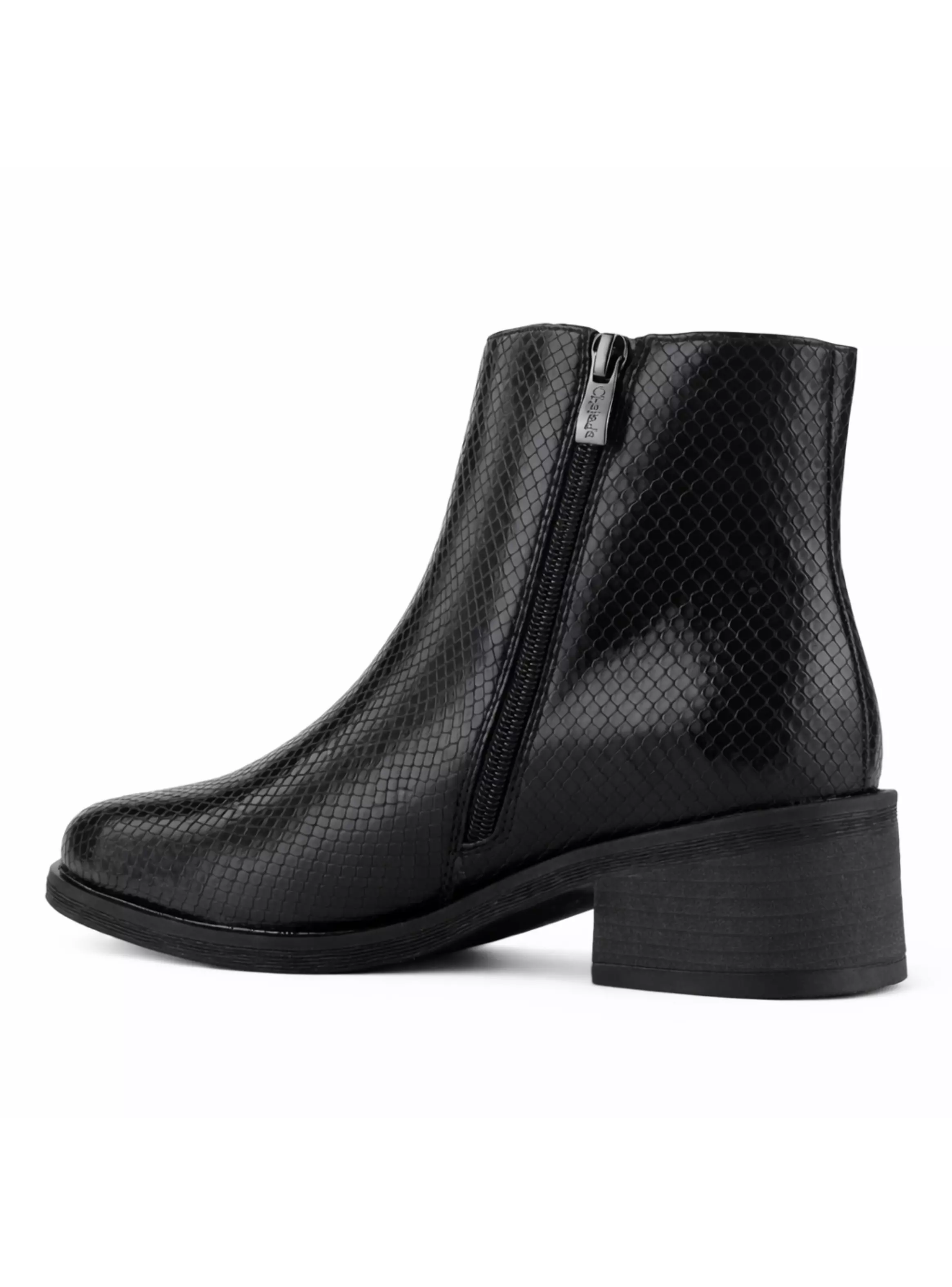 Botin Negro Mujer Casual Chalada Trafa-3