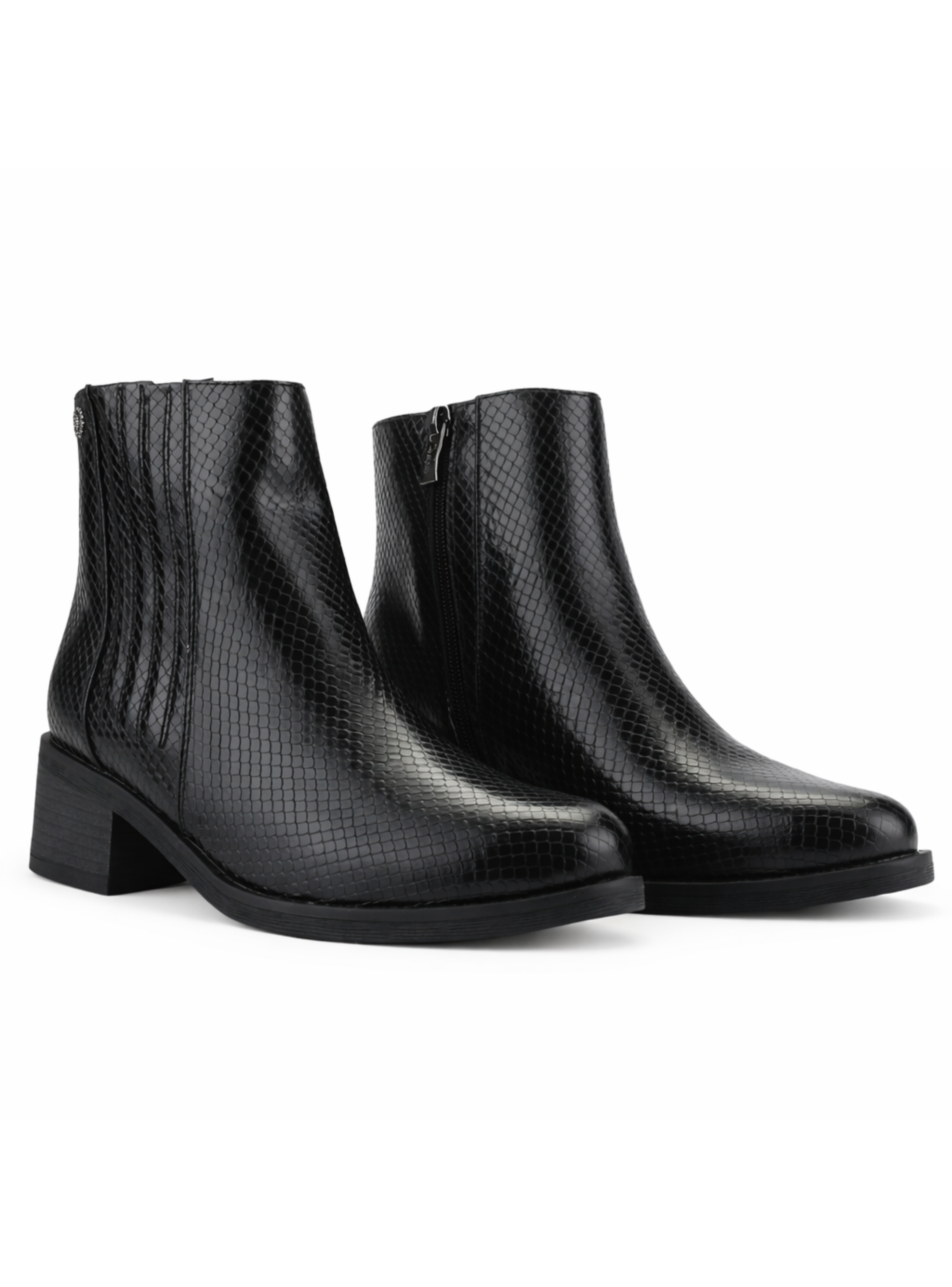 Botin Negro Mujer Casual Chalada Trafa-4