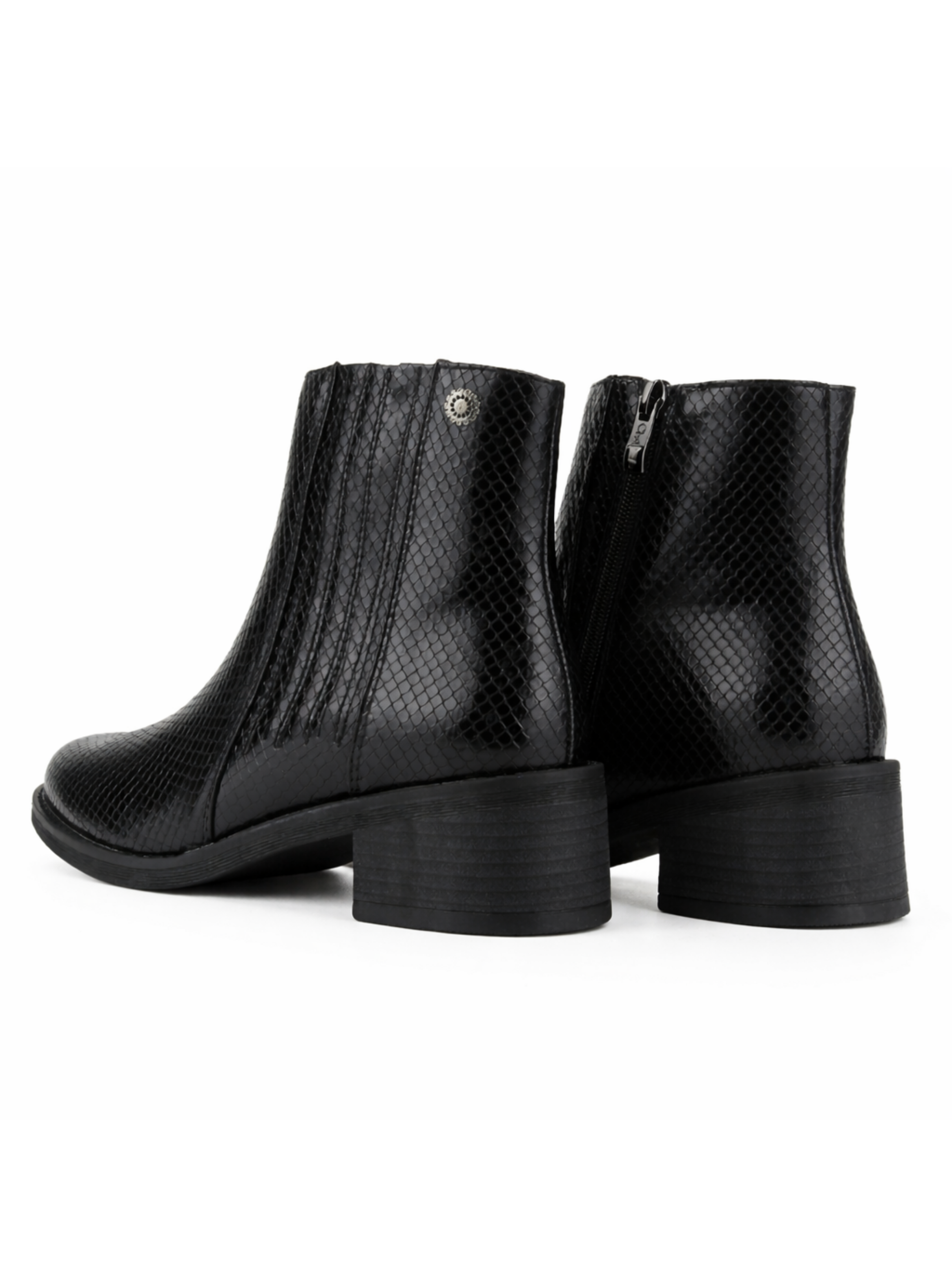 Botin Negro Mujer Casual Chalada Trafa-5