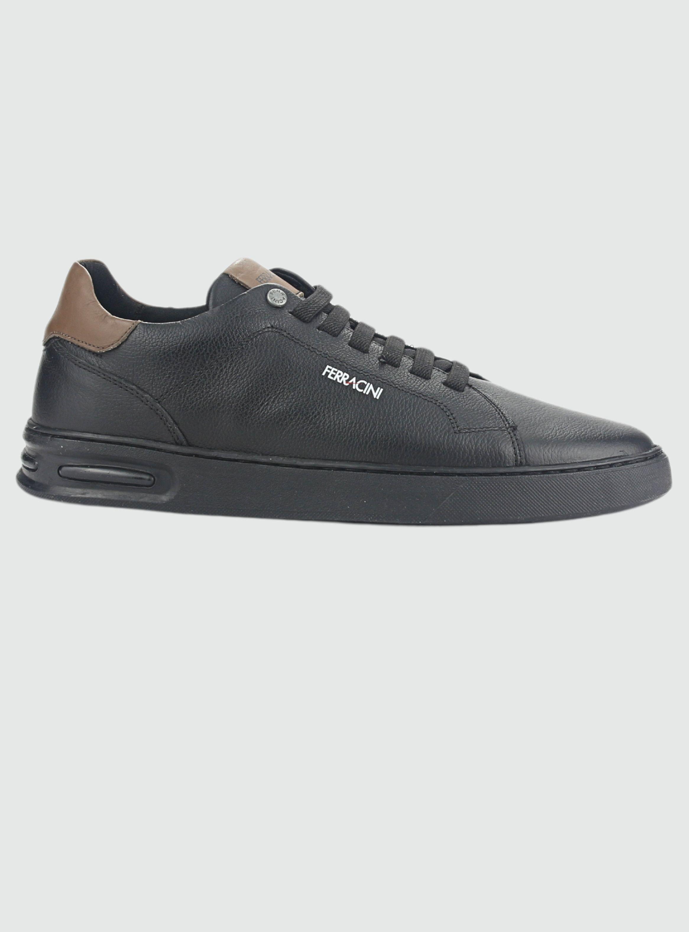 Zapatilla Ferracini Hombre 1826 Titan Negro Casual-0