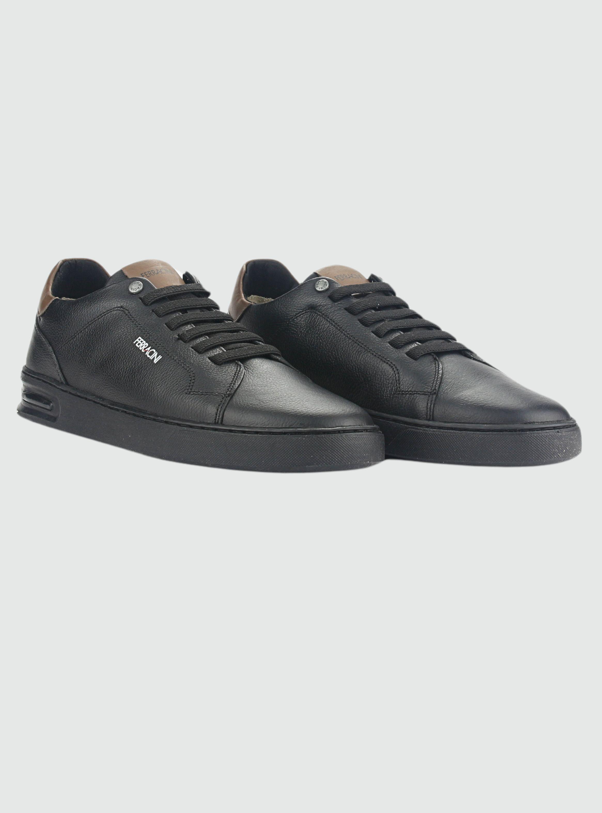 Zapatilla Ferracini Hombre 1826 Titan Negro Casual-4
